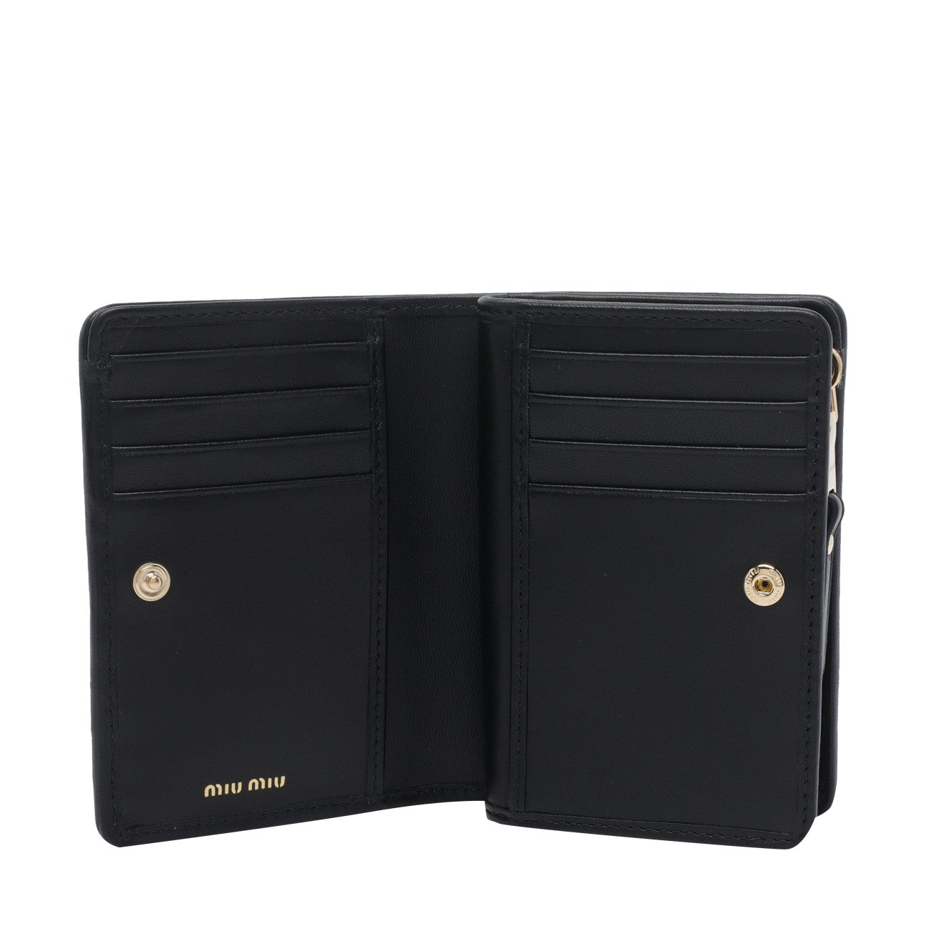 Miu Miu Women Miu Miu Logo Matelasse' Wallet MIU MIU