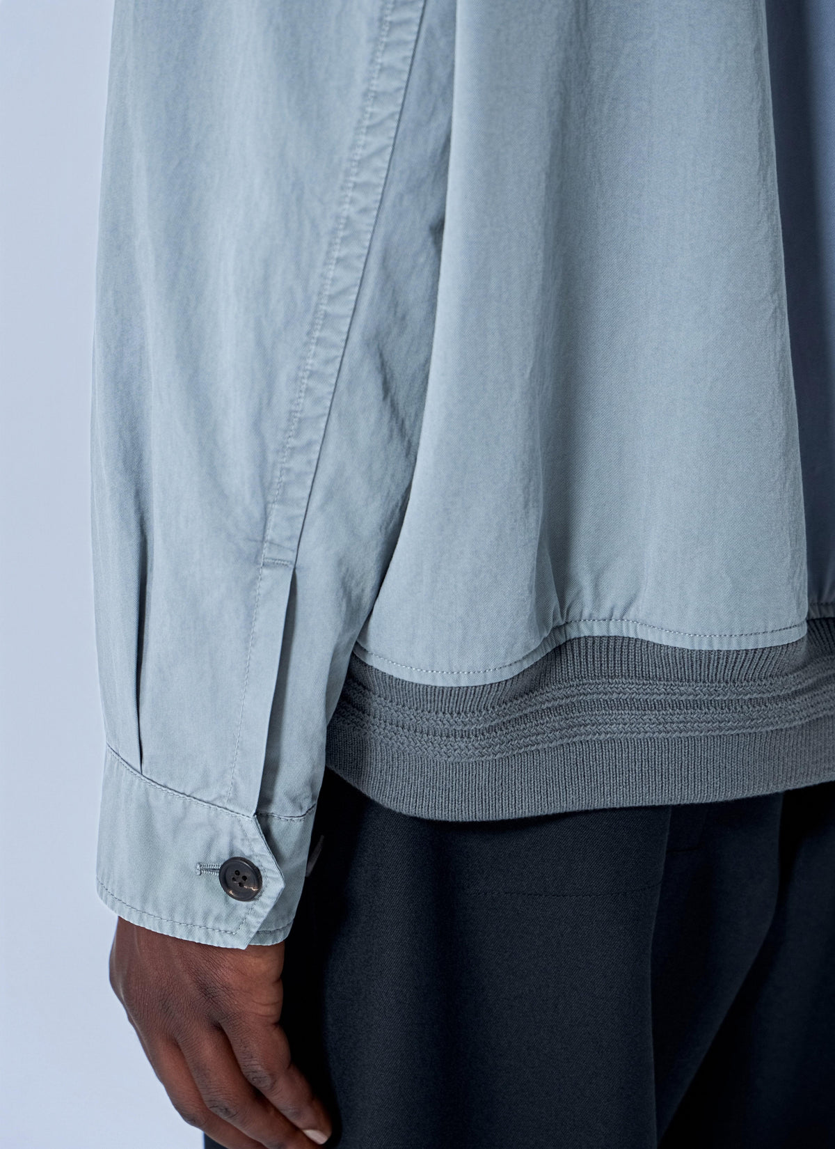 Miu Miu Men Old Twill Blouson Jacket MIU MIU