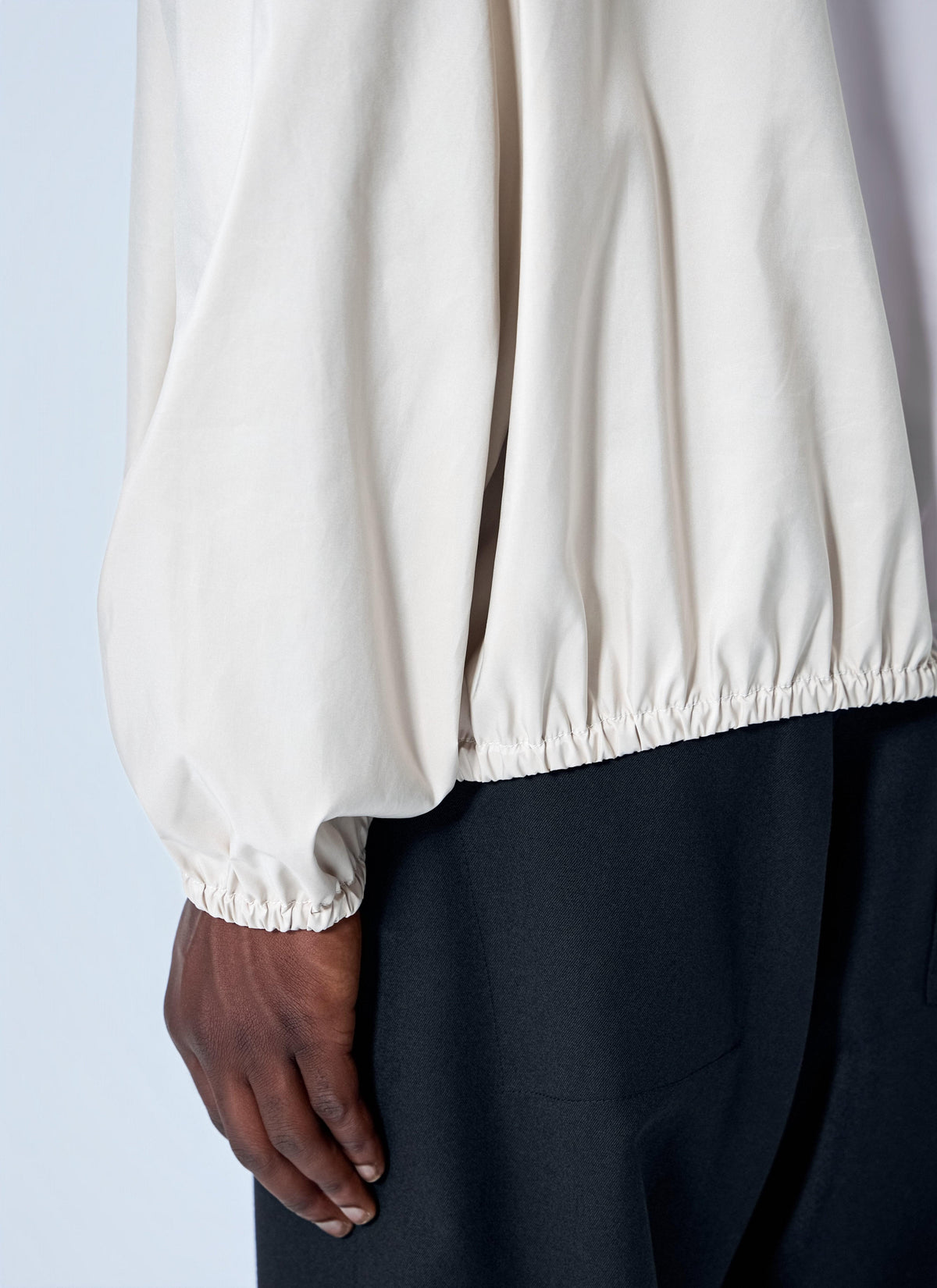 Miu Miu Men Technical Pongé Sweatshirt MIU MIU