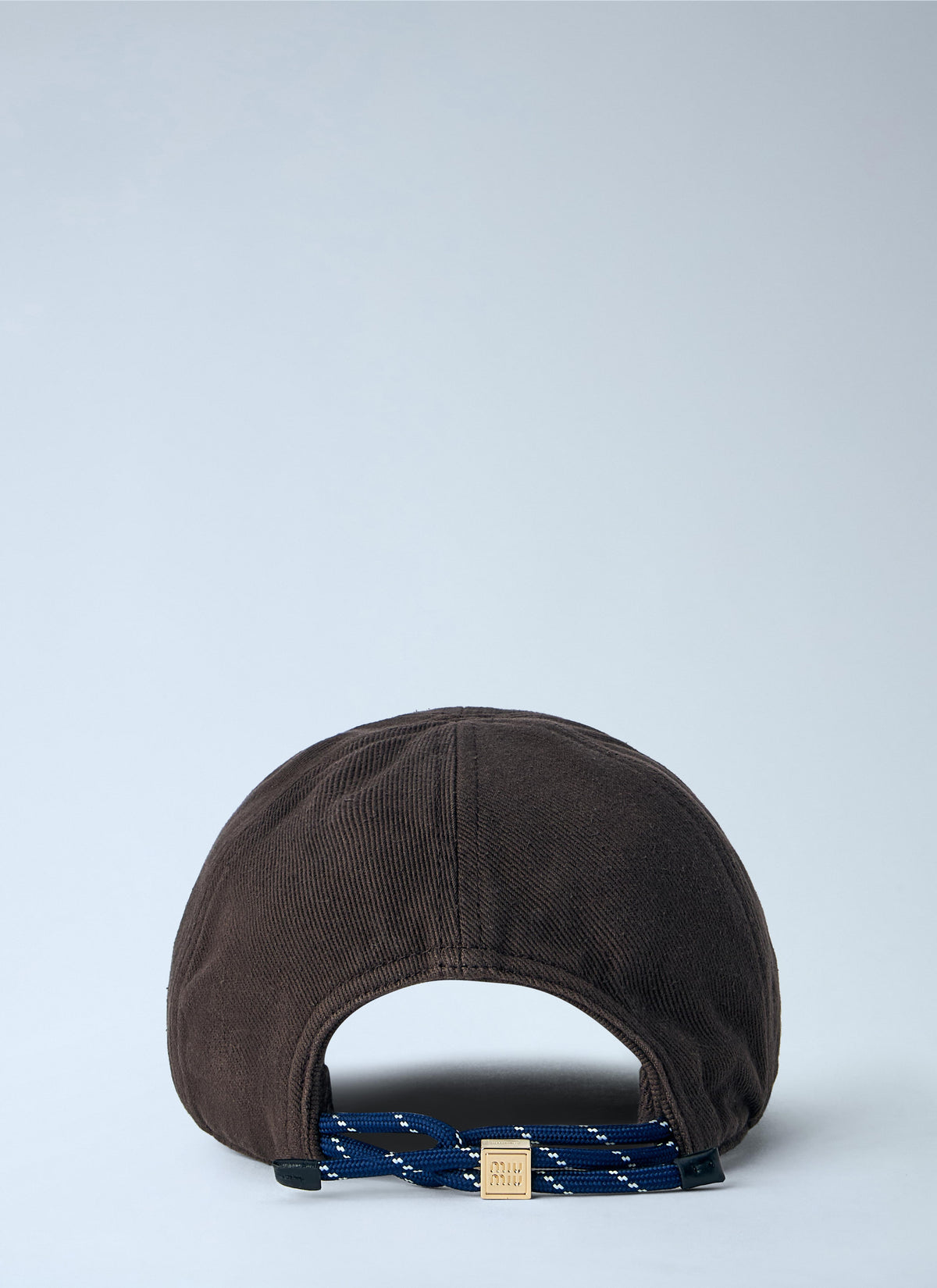 Miu Miu Men Denim Baseball Cap MIU MIU