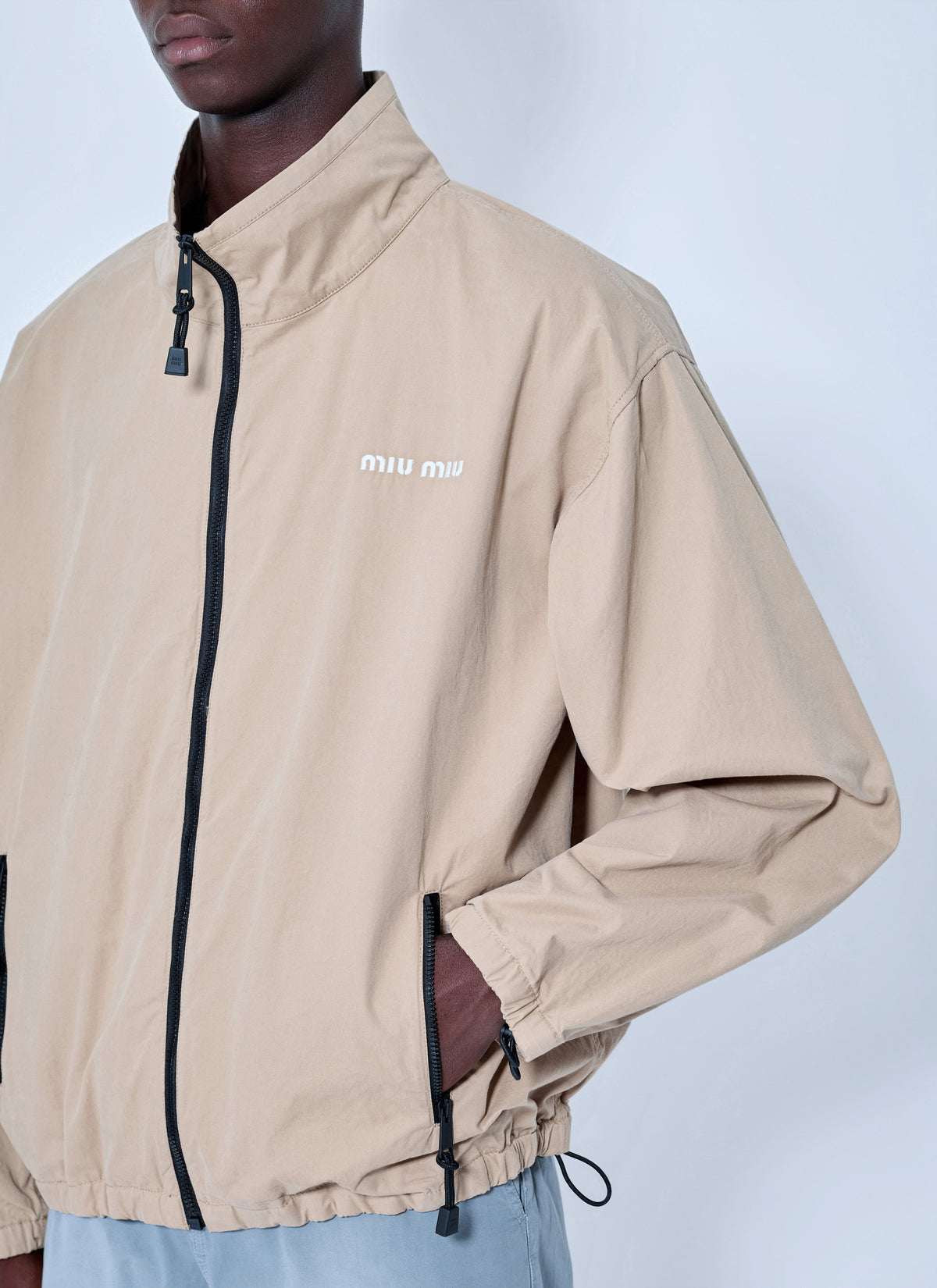 Miu Miu Men Gabardine Jacket MIU MIU