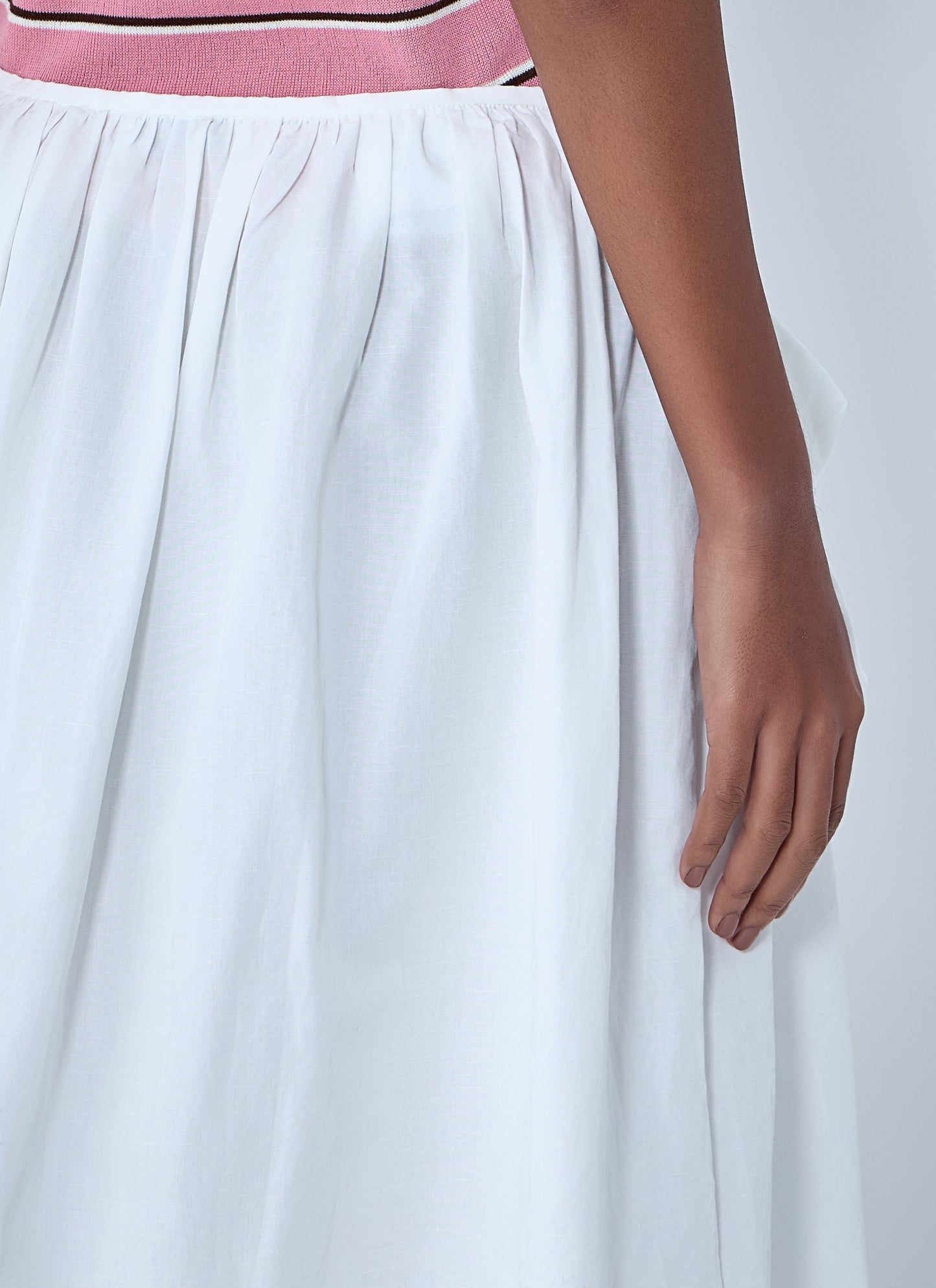 Miu Miu Women Gathered Skirt MIU MIU
