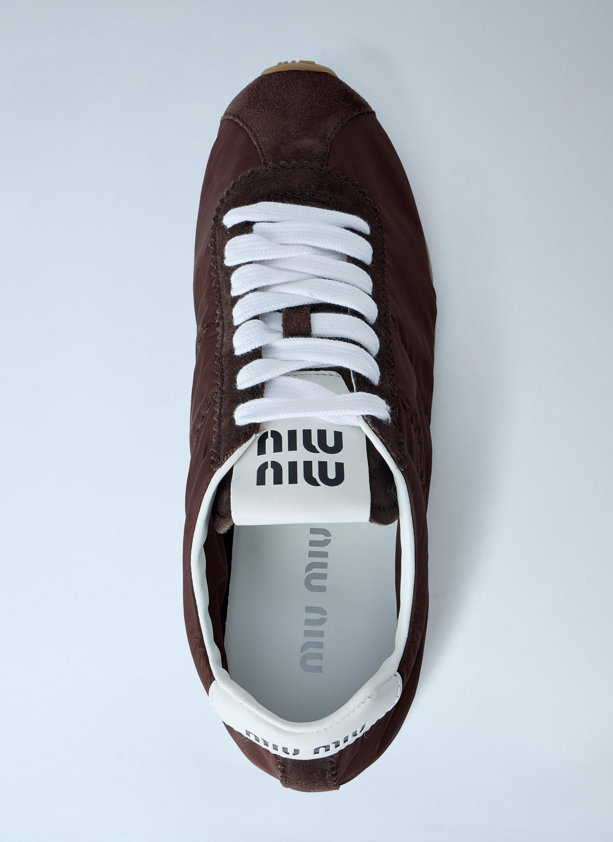 Miu Miu Women Logo Patch Sneakers MIU MIU
