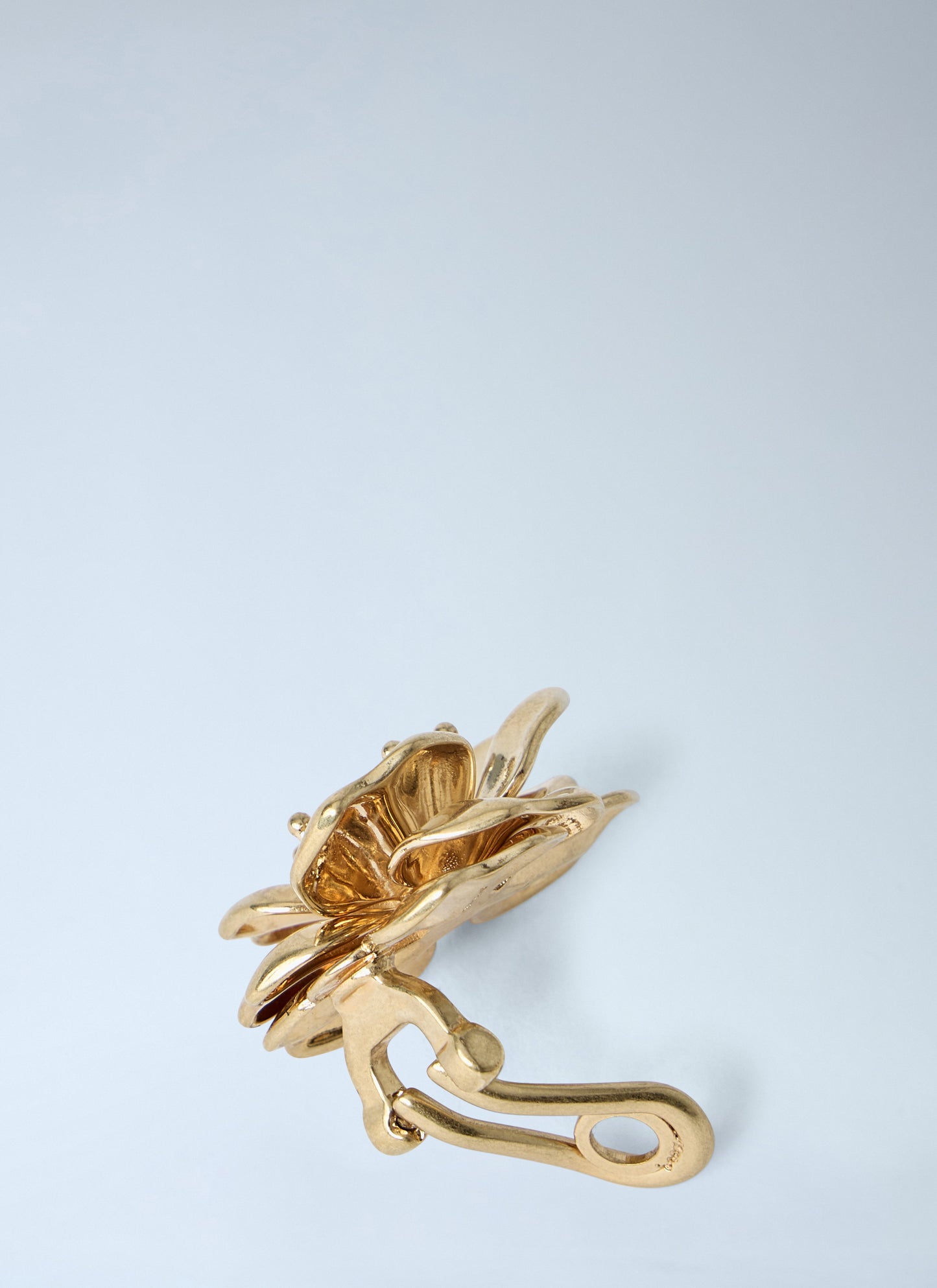 Miu Miu Women Mental Earrings With Crystals MIU MIU