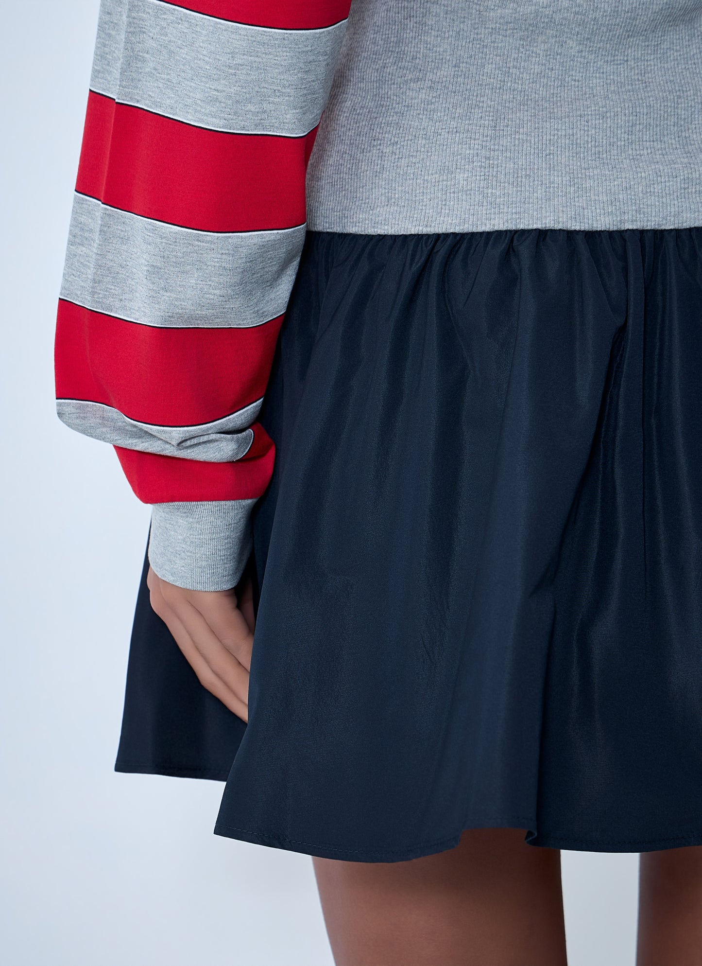 Miu Miu Women Gathered Mini Skirt MIU MIU