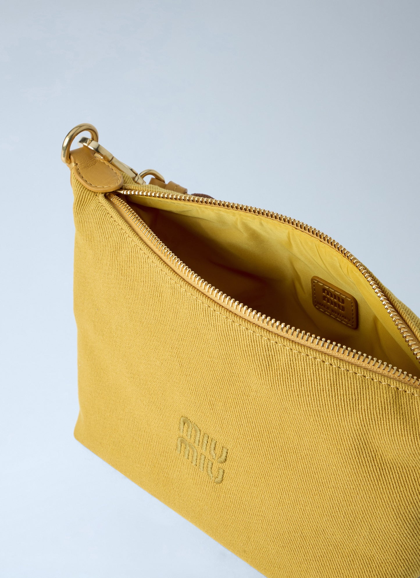 Miu Miu Women Gabardine Pouch MIU MIU