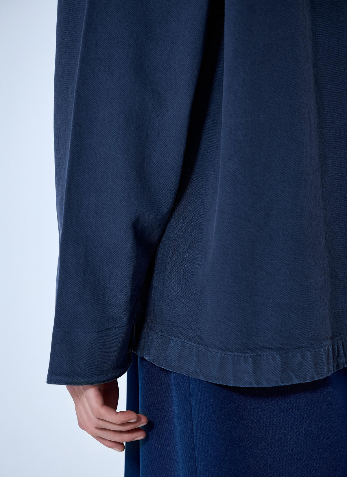 Miu Miu Women Single-Breasted Garment-Dyed Gabardine Jacket MIU MIU