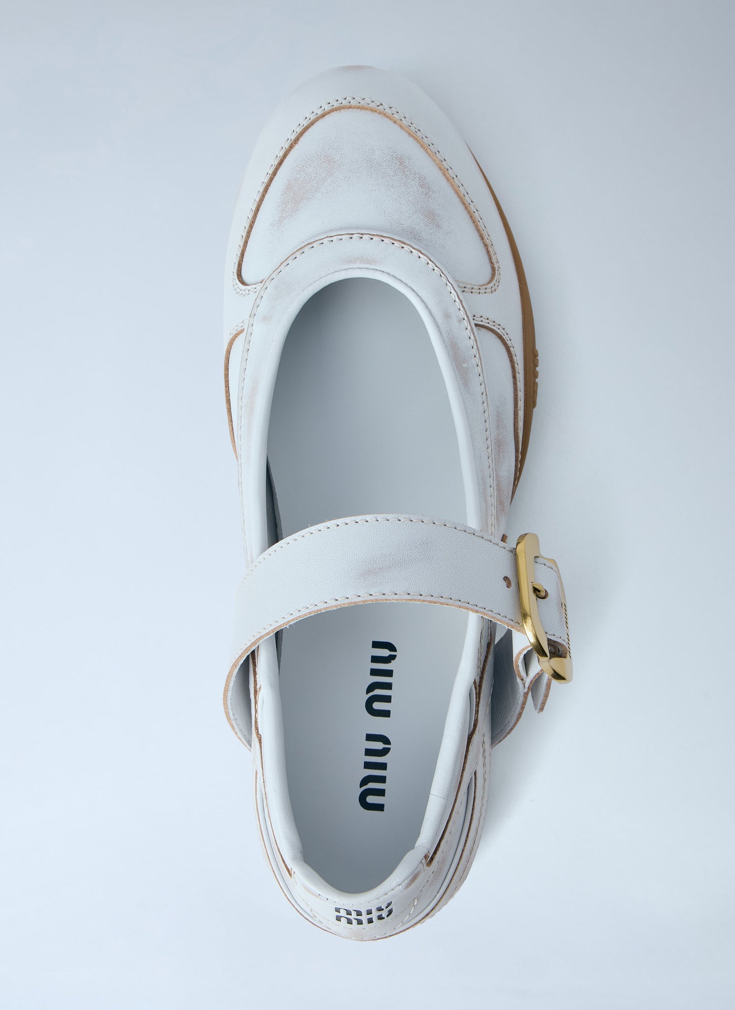 Miu Miu Women Gymnasium Ballerina Flats MIU MIU