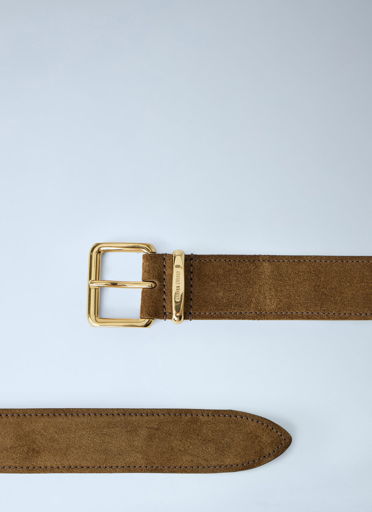 Miu Miu Women Suede Belt MIU MIU