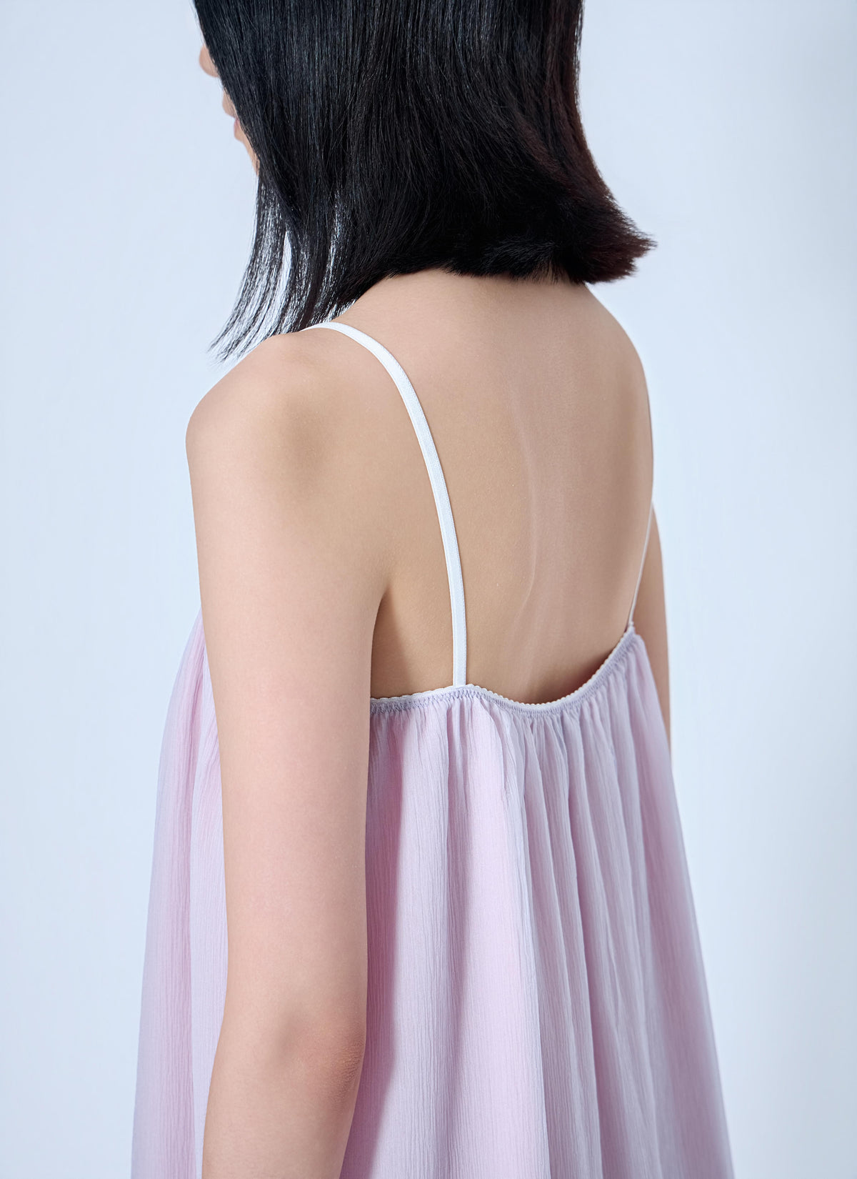 Miu Miu Women Wisteria Chiffon Dress MIU MIU