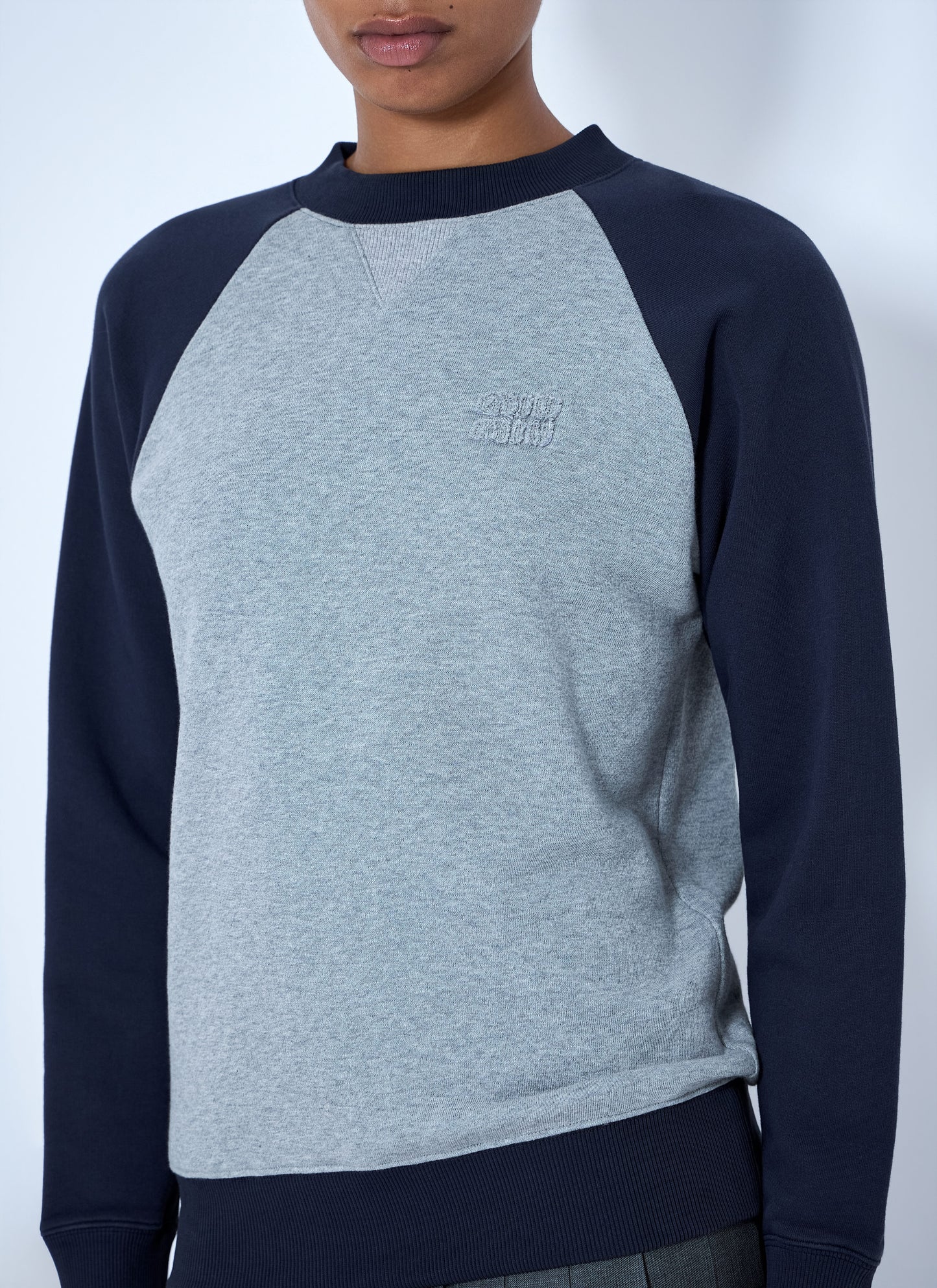 Miu Miu Women Raglan Sleeve Sweatshirt MIU MIU