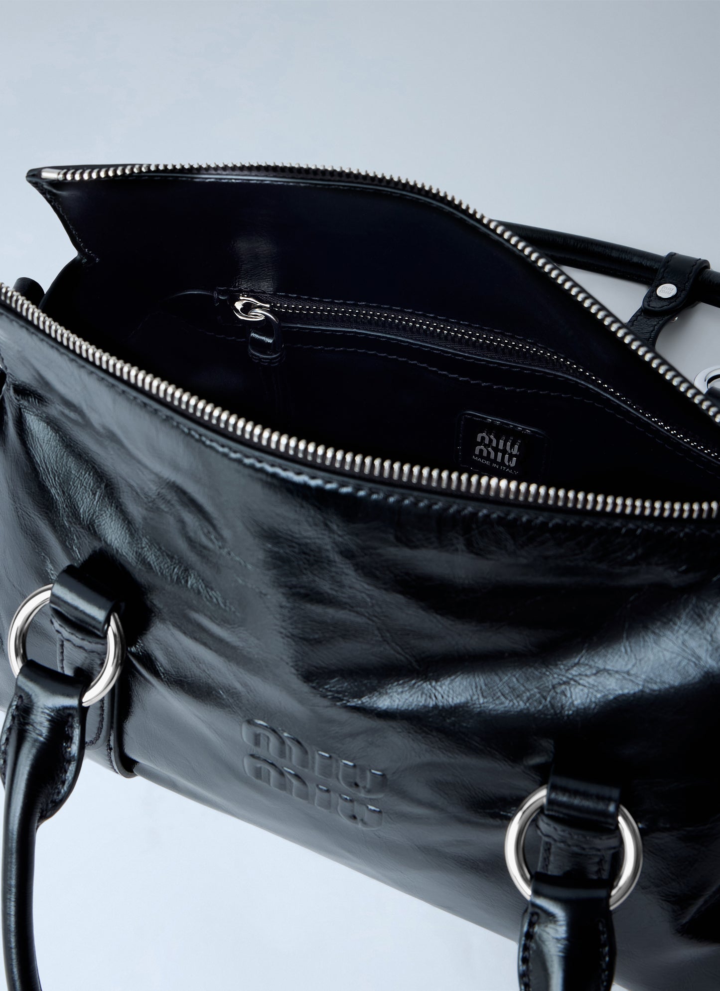 Miu Miu Women Patent Leather Handbag MIU MIU
