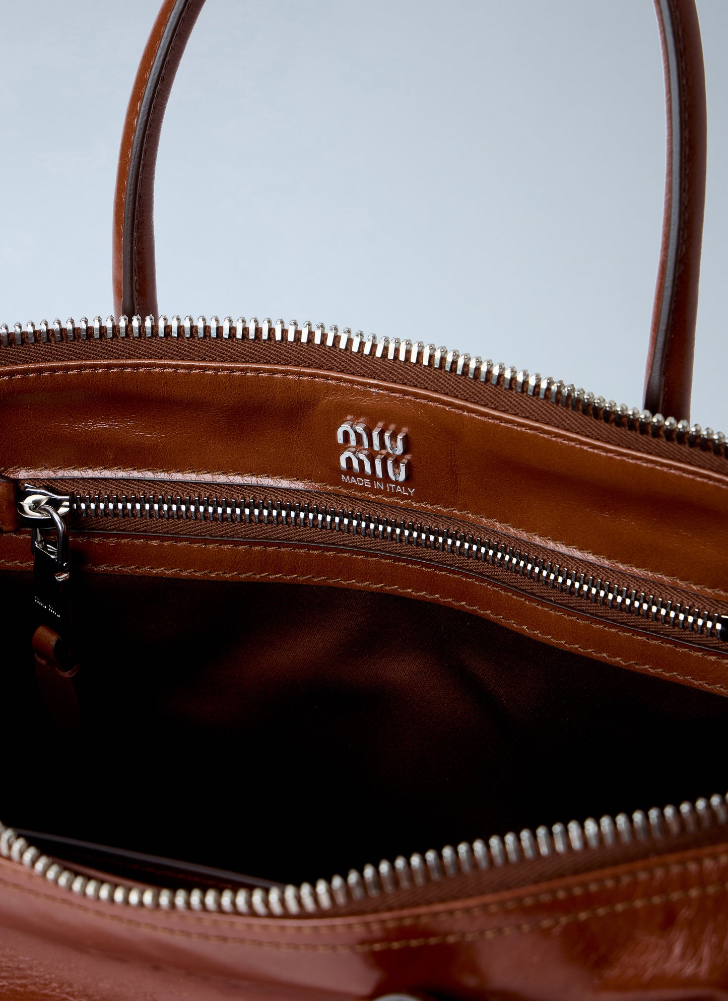 Miu Miu Women Leather Top Handle Bag MIU MIU