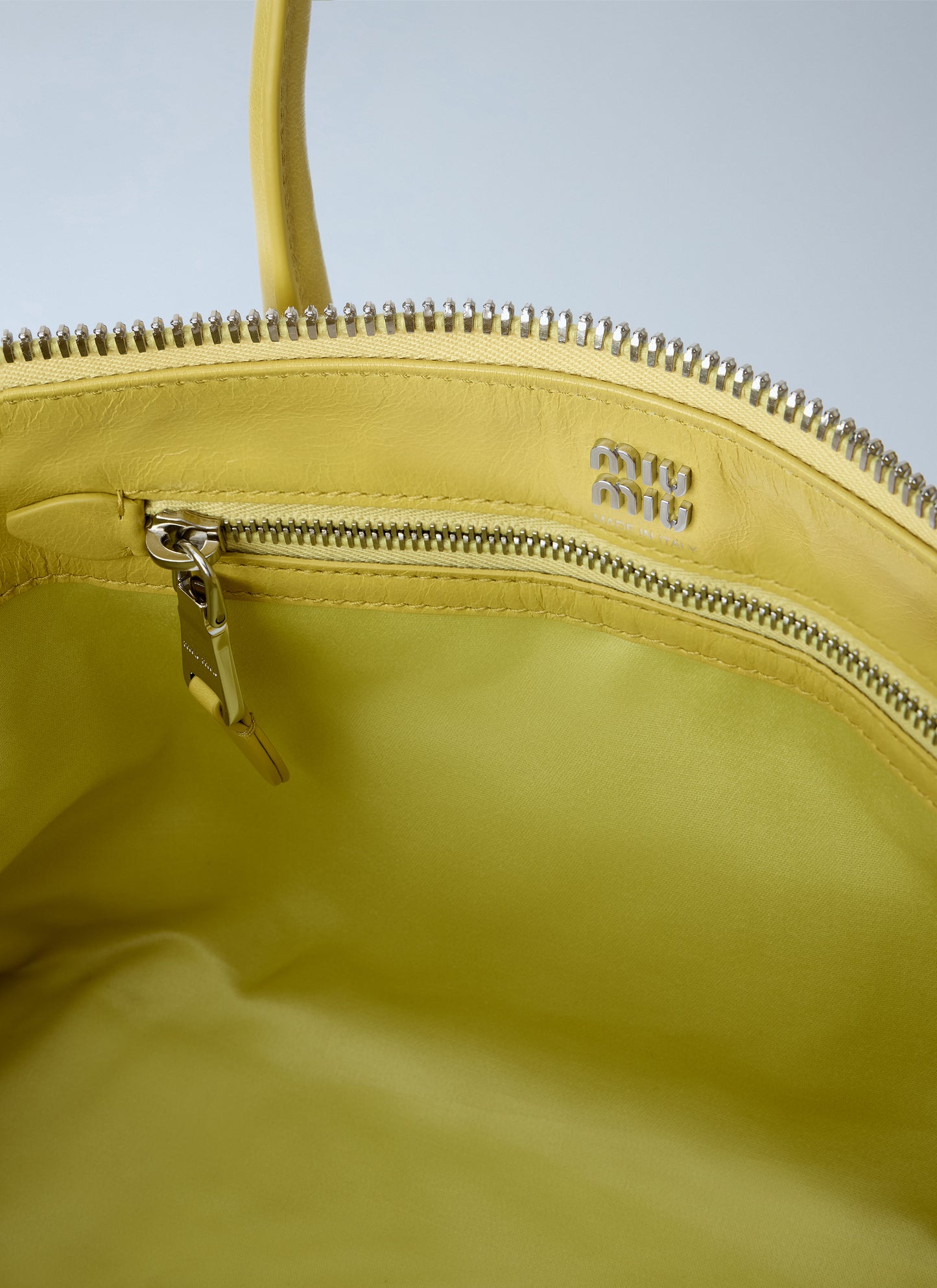 Miu Miu Women Leather Top Handle Bag MIU MIU