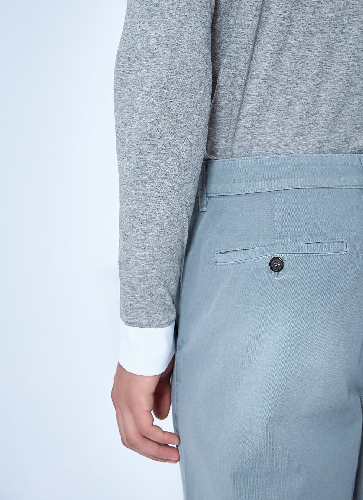 Miu Miu Men Collared Long Sleeve Knit Sweater MIU MIU