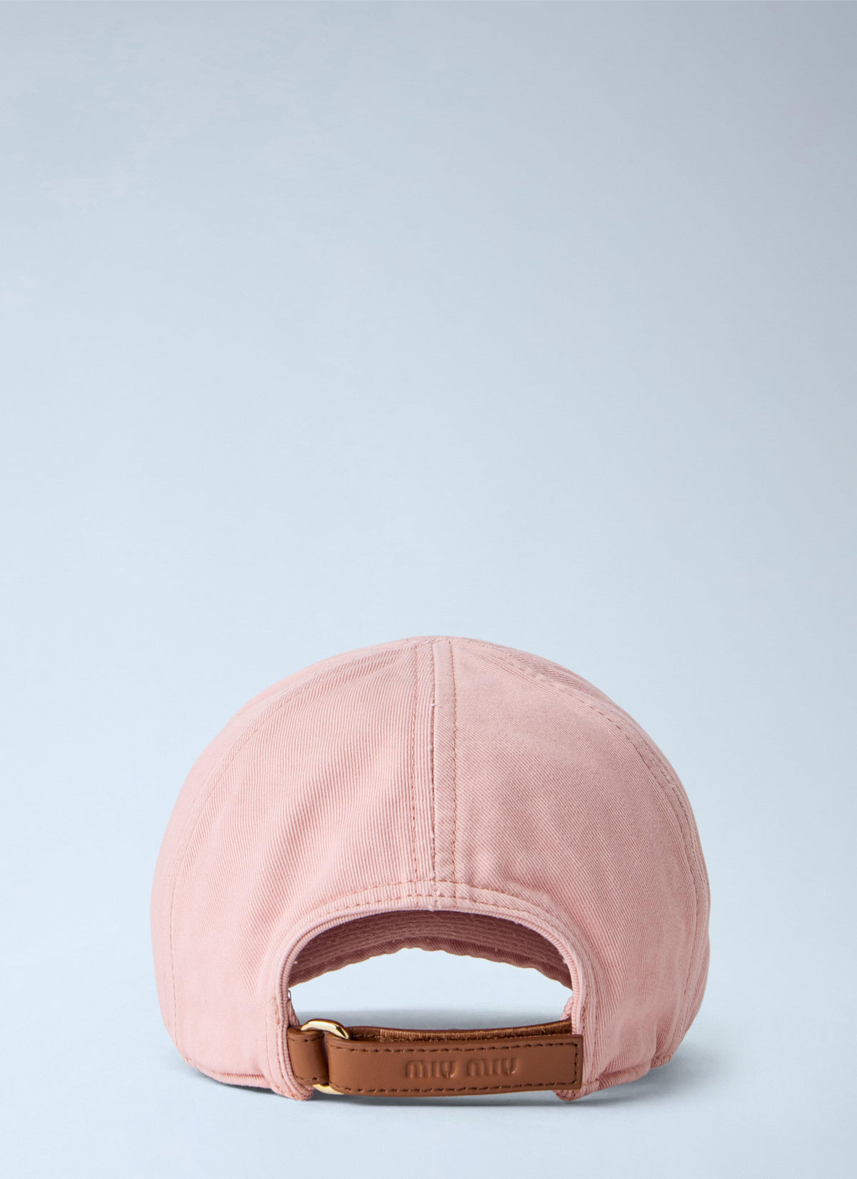 Miu Miu Men Drill Baseball Cap MIU MIU