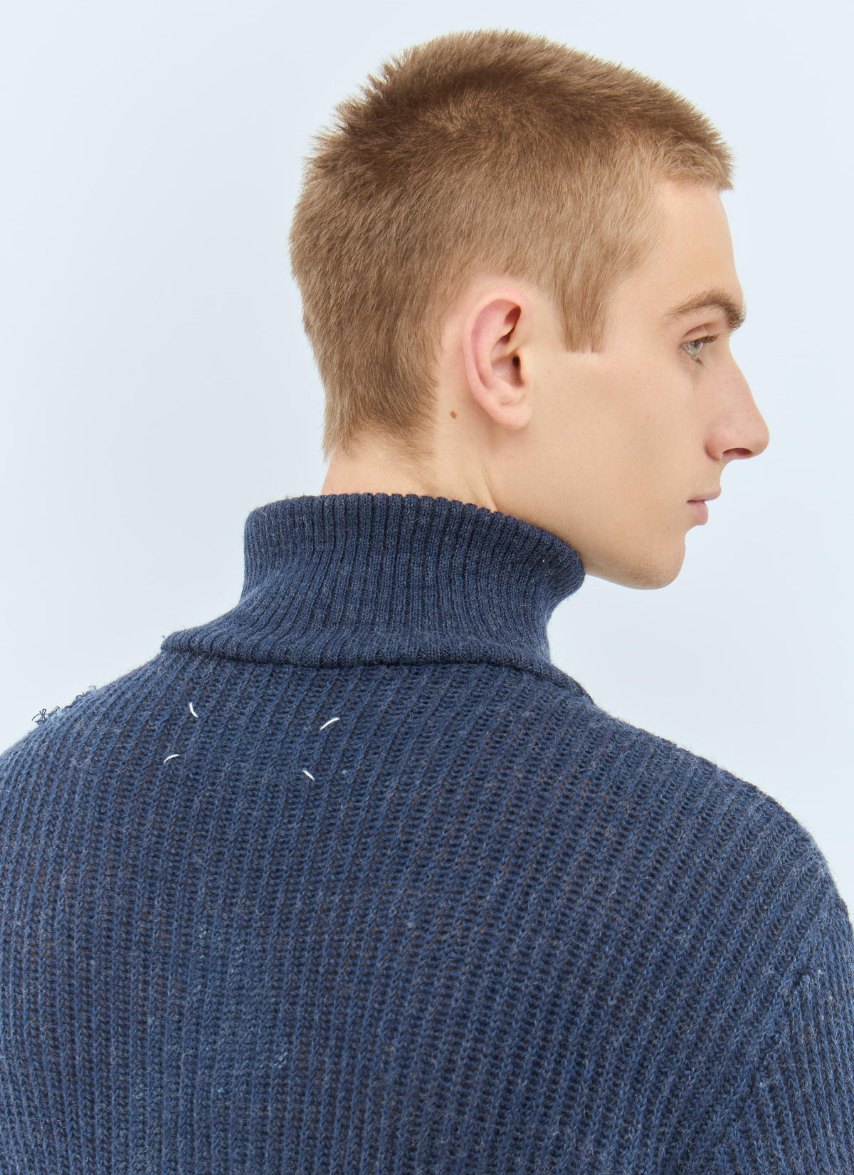 Maison Margiela Men Summer Shetland Knit Sweater MAISON MARGIELA