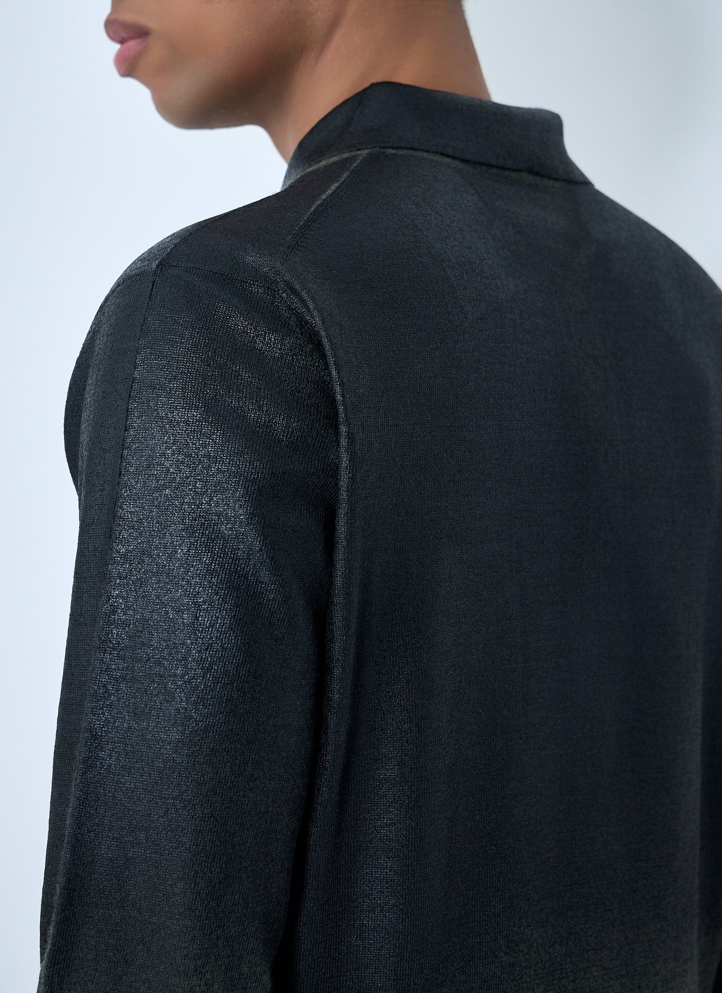 Maison Margiela Men Long Sleeve Polo Shirt MAISON MARGIELA