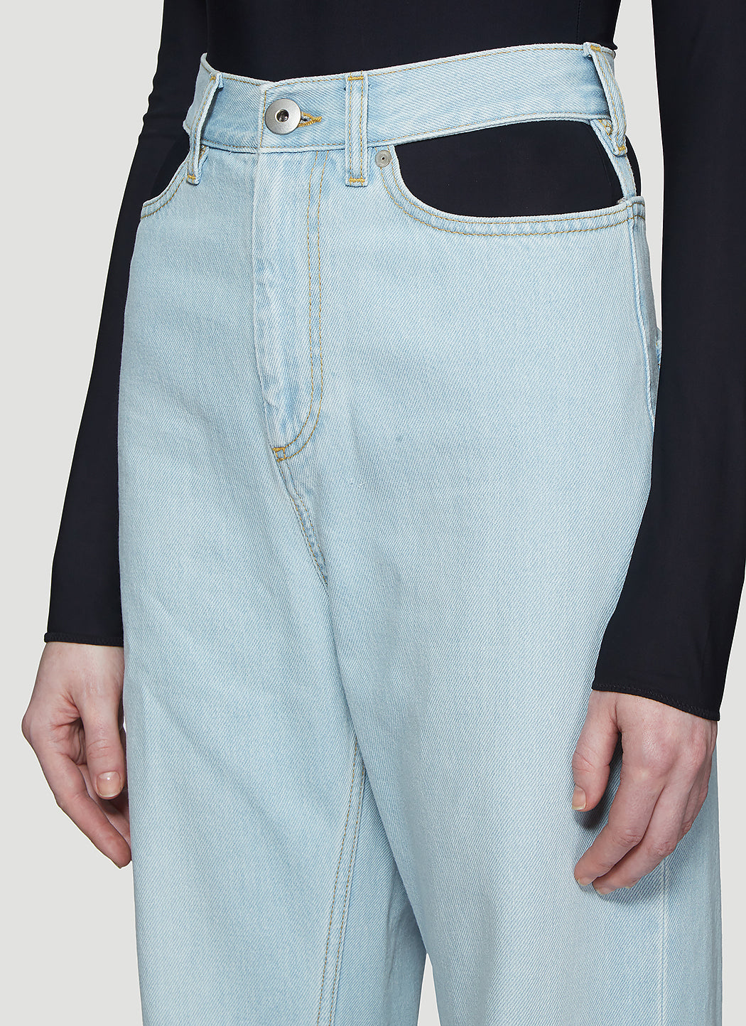 Maison Margiela Women Cut-Out Jeans MAISON MARGIELA