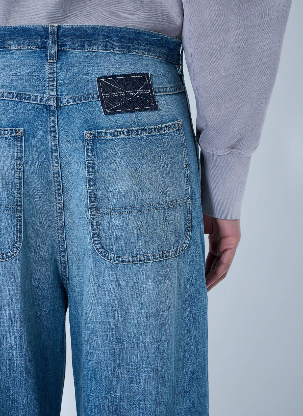 Maison Margiela Women Wide-Leg Denim Jeans MAISON MARGIELA