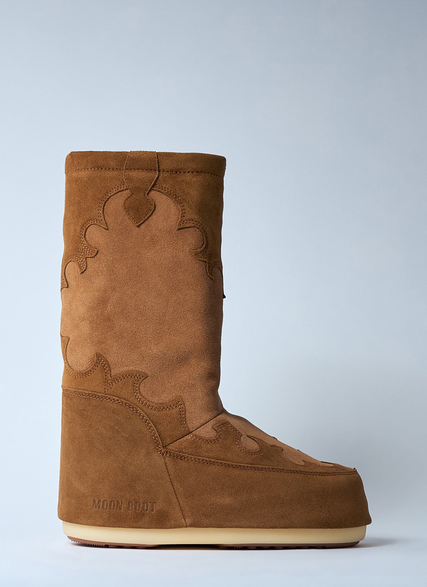 Moon Boot Women Icon Suede Embroidery Boots MOON BOOT