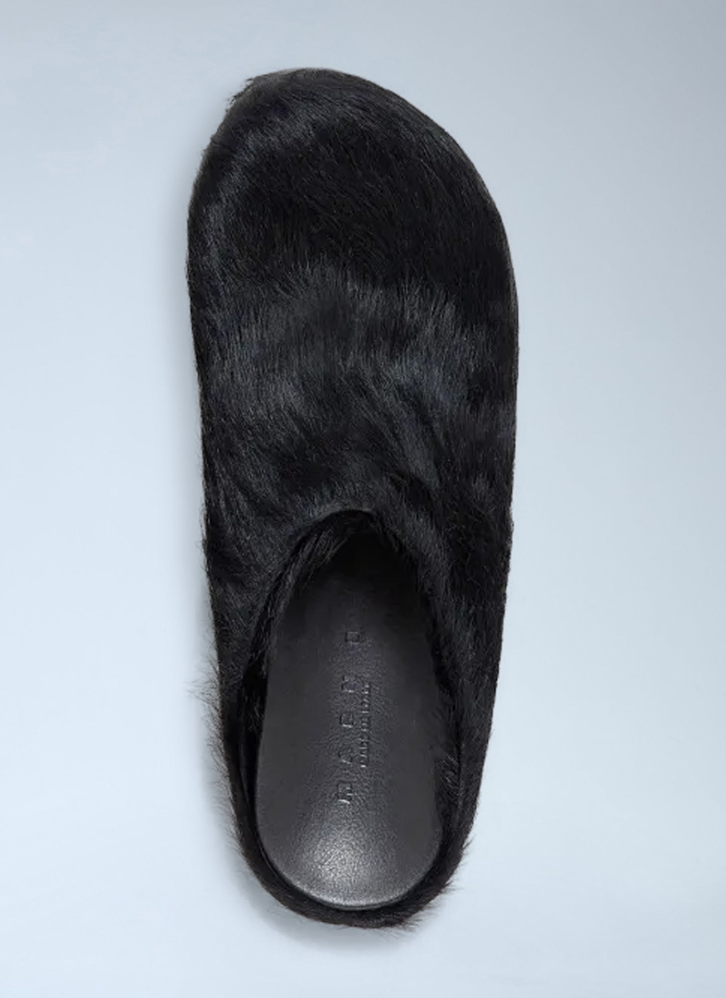 Marni Men Fussbett Long Haired Mules MARNI