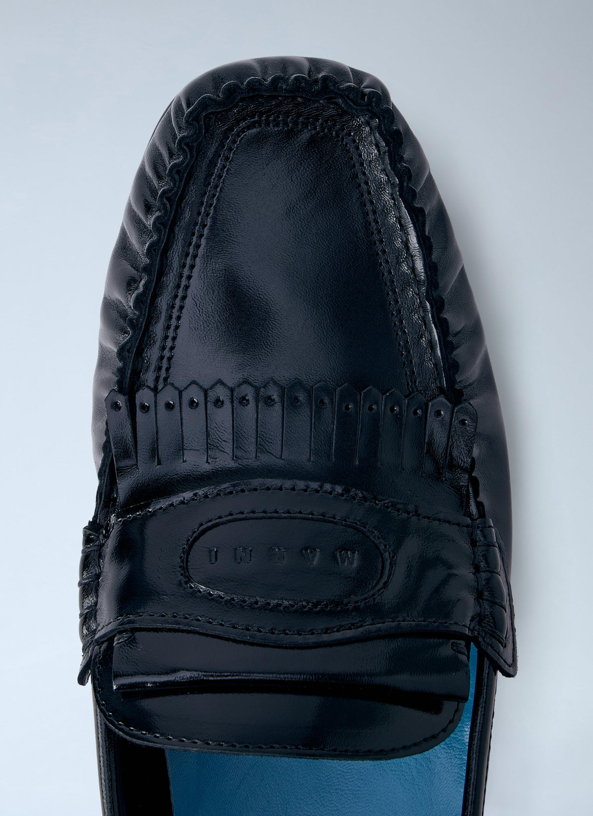 Marni Men Leather Penny Loafers MARNI