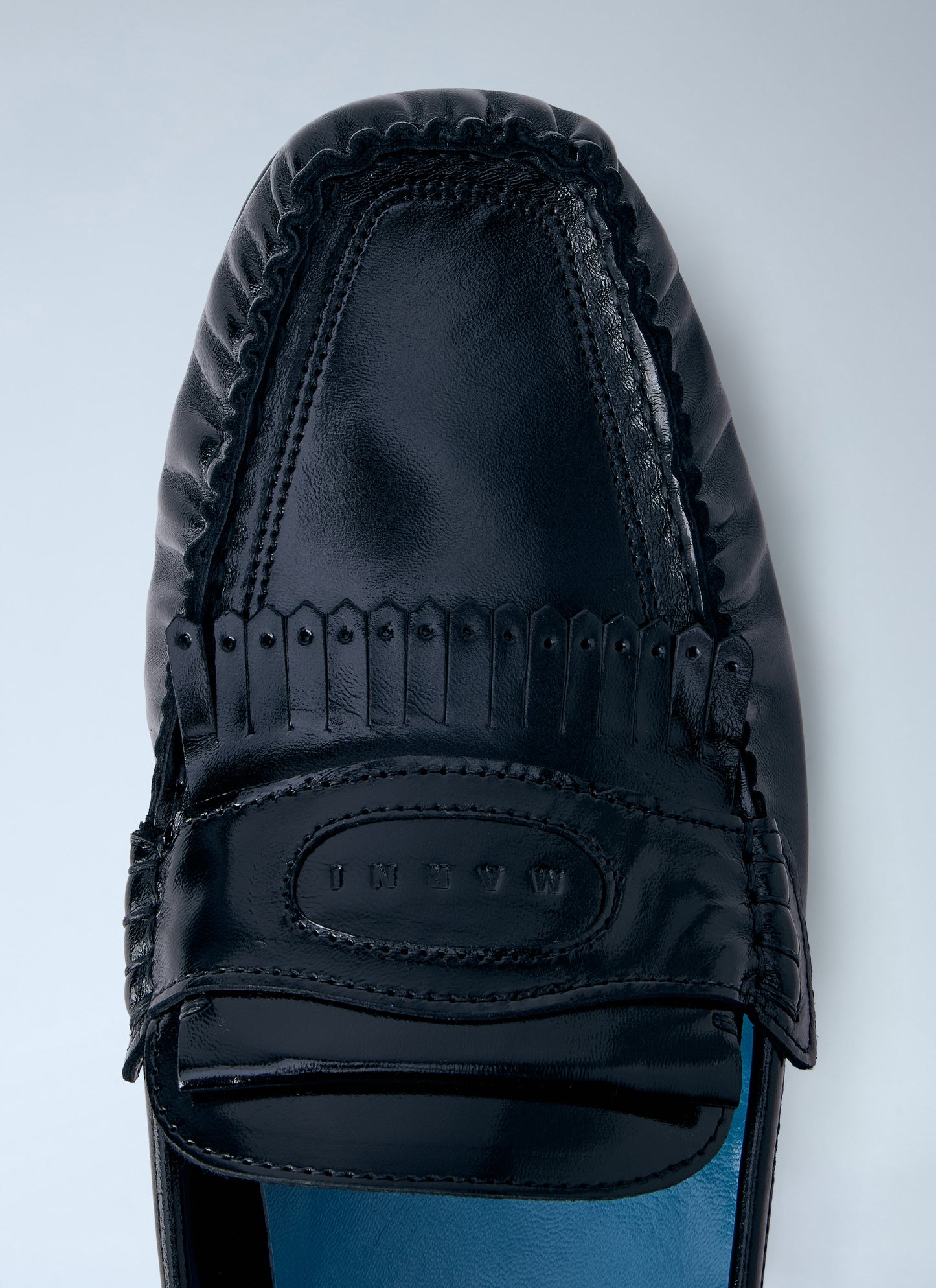 Marni Men Leather Penny Loafers MARNI