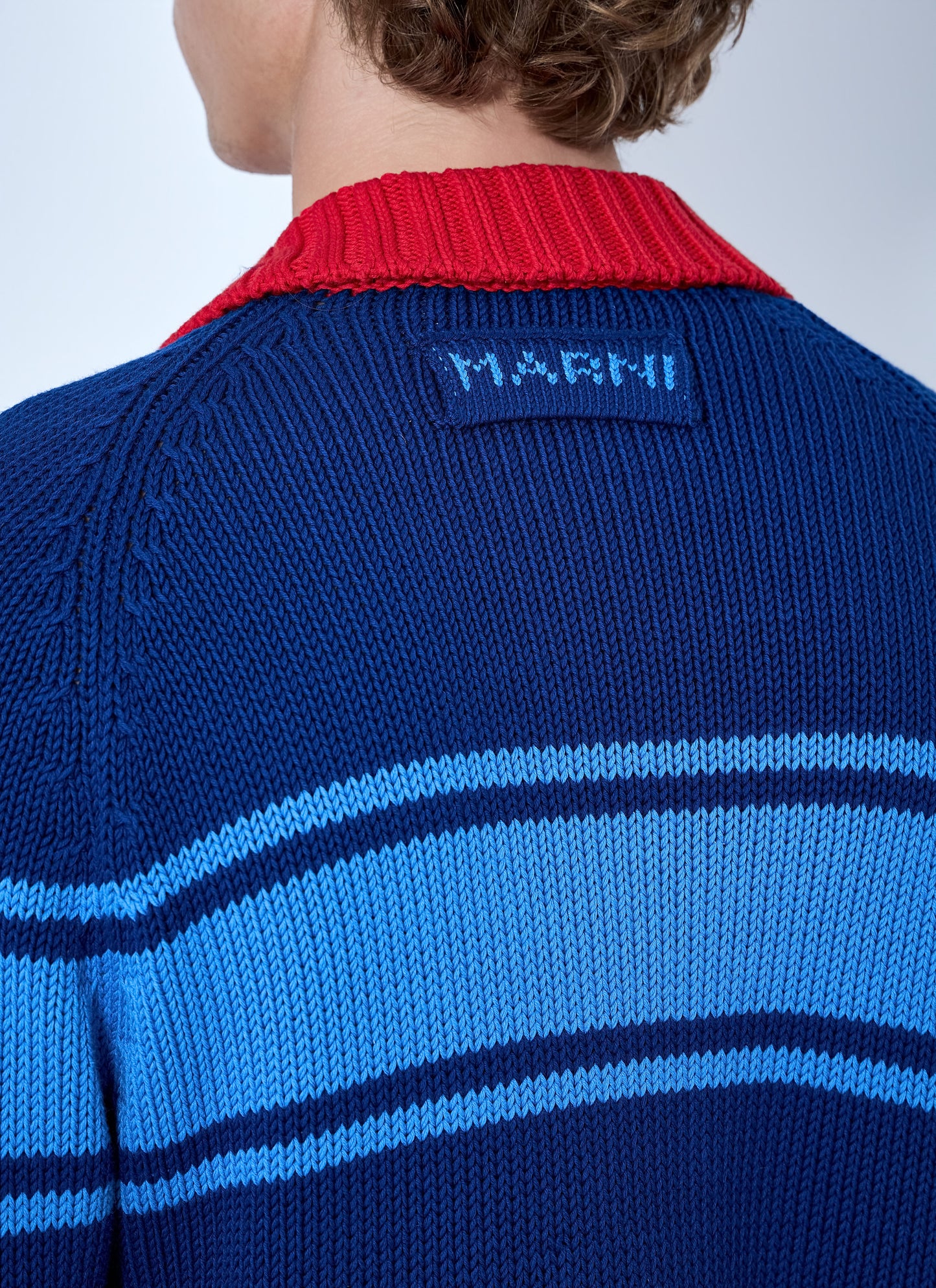 Marni Men Zip-Up Knit Cardigan MARNI