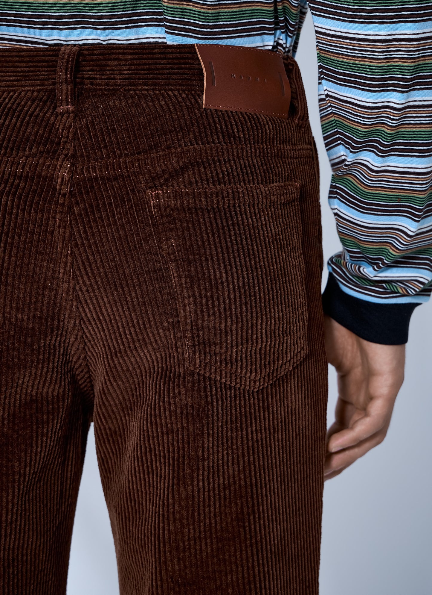 Marni Men Corduroy Straight-Leg Trousers MARNI