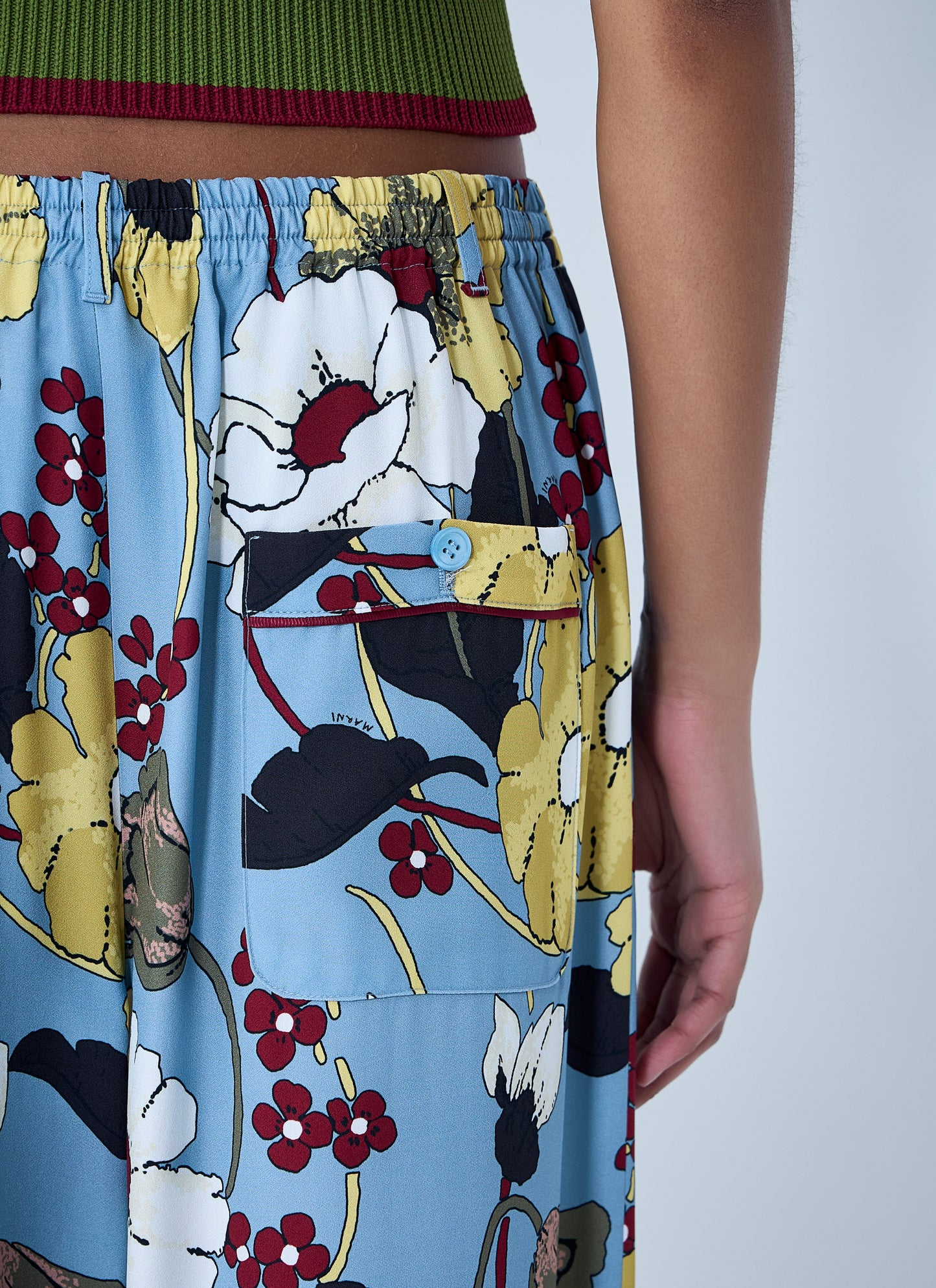 Marni Women Wide-Leg Floral Trousers MARNI