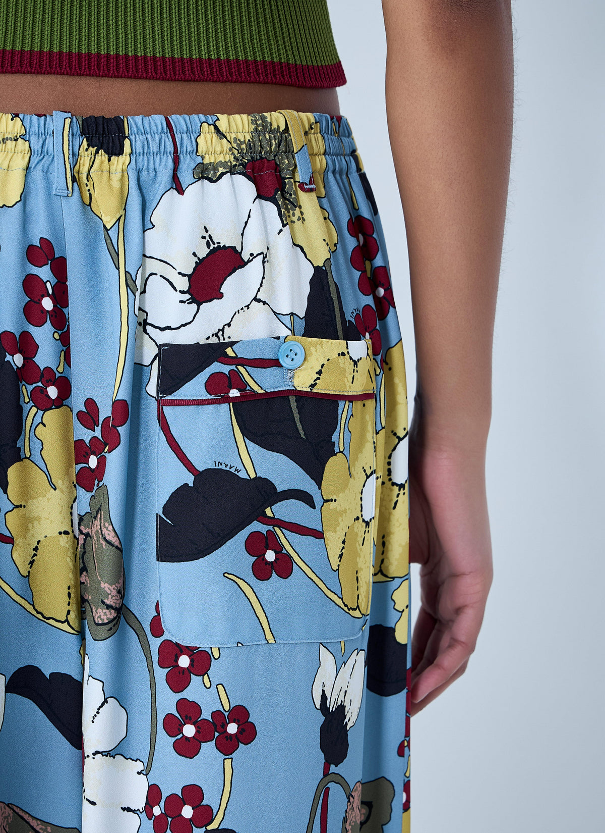 Marni Women Wide-Leg Floral Trousers MARNI