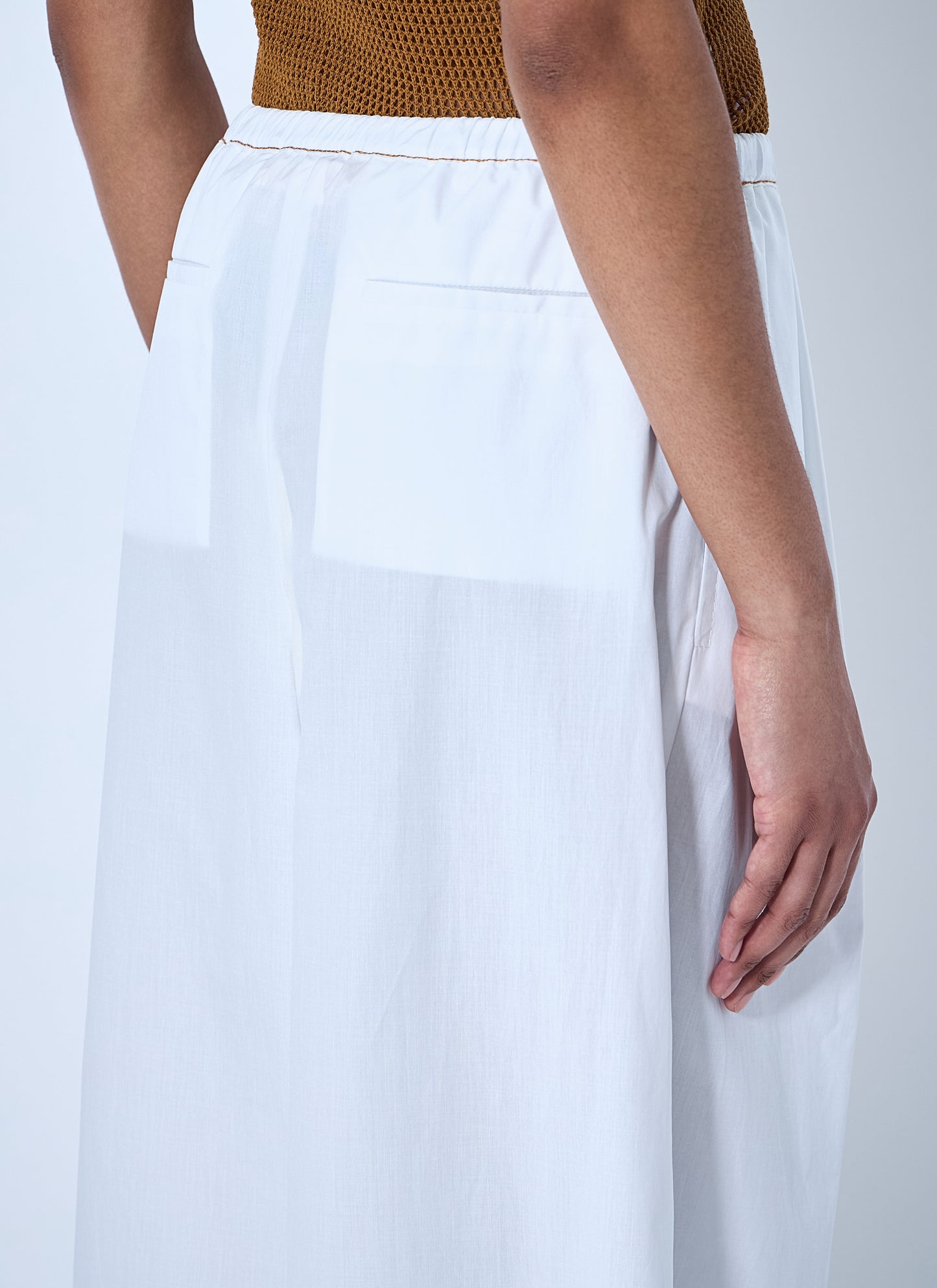 Marni Women Wide-Leg Drawstring Trousers MARNI