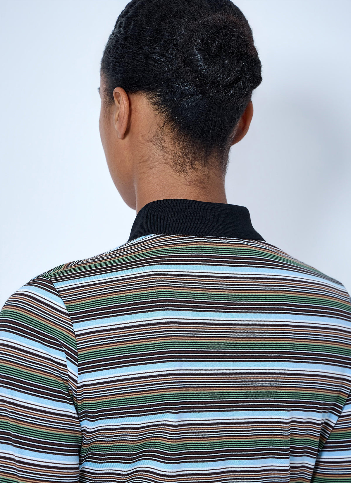 Marni Women Striped Long Sleeve Polo Shirt MARNI