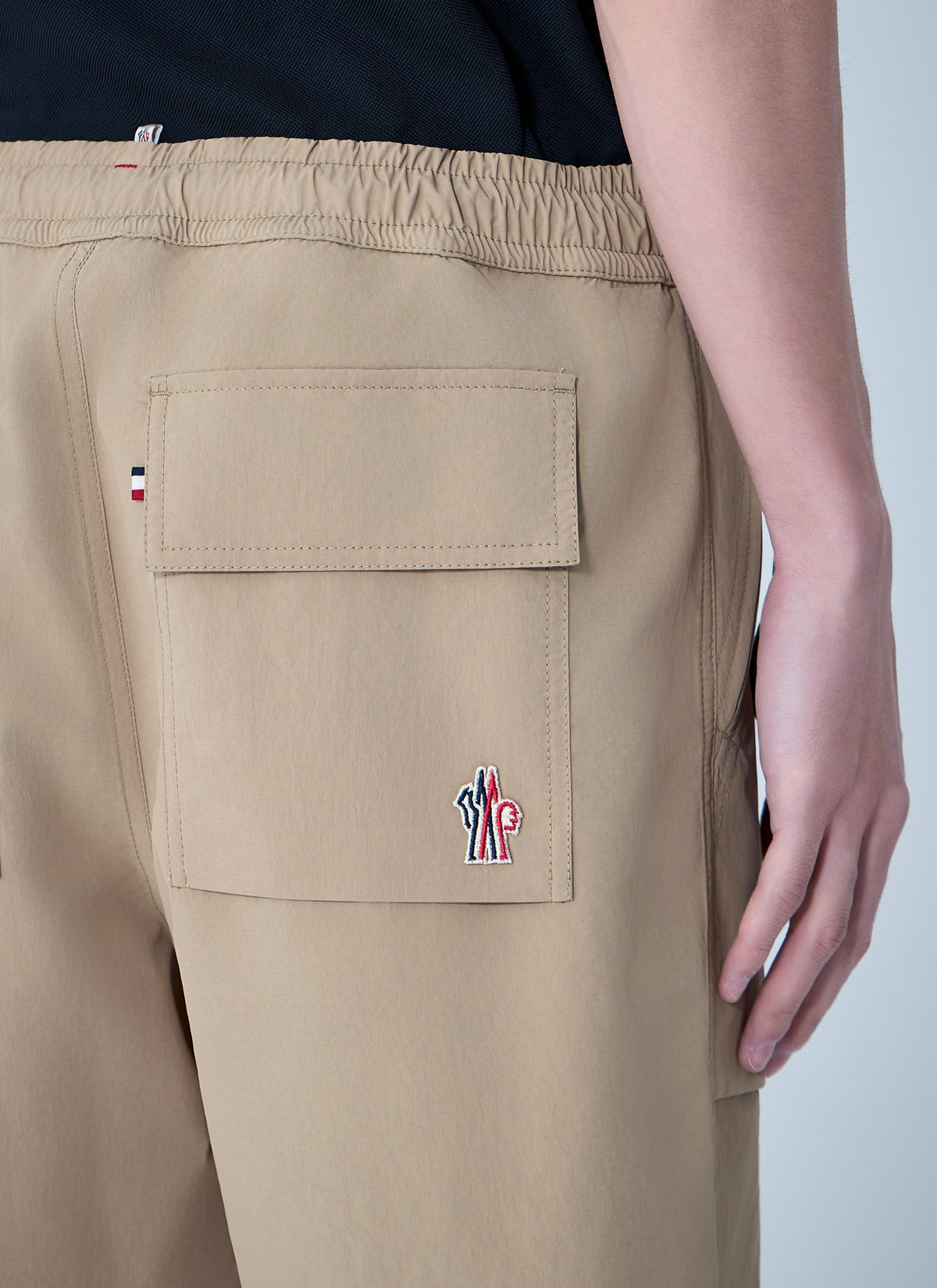 Moncler Grenoble Men Elasticated Waist Cargo Shorts MONCLER GRENOBLE