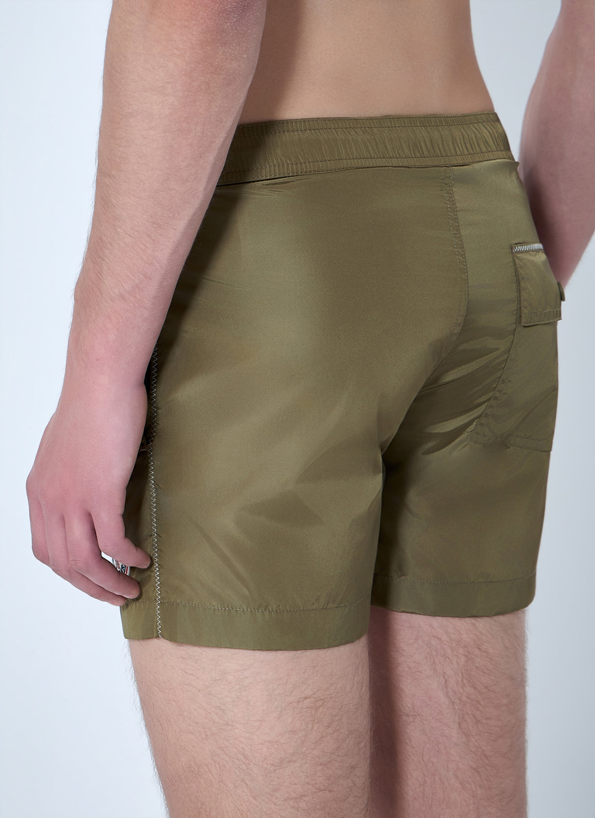 Moncler Men Elastic Waist Swim Shorts MONCLER