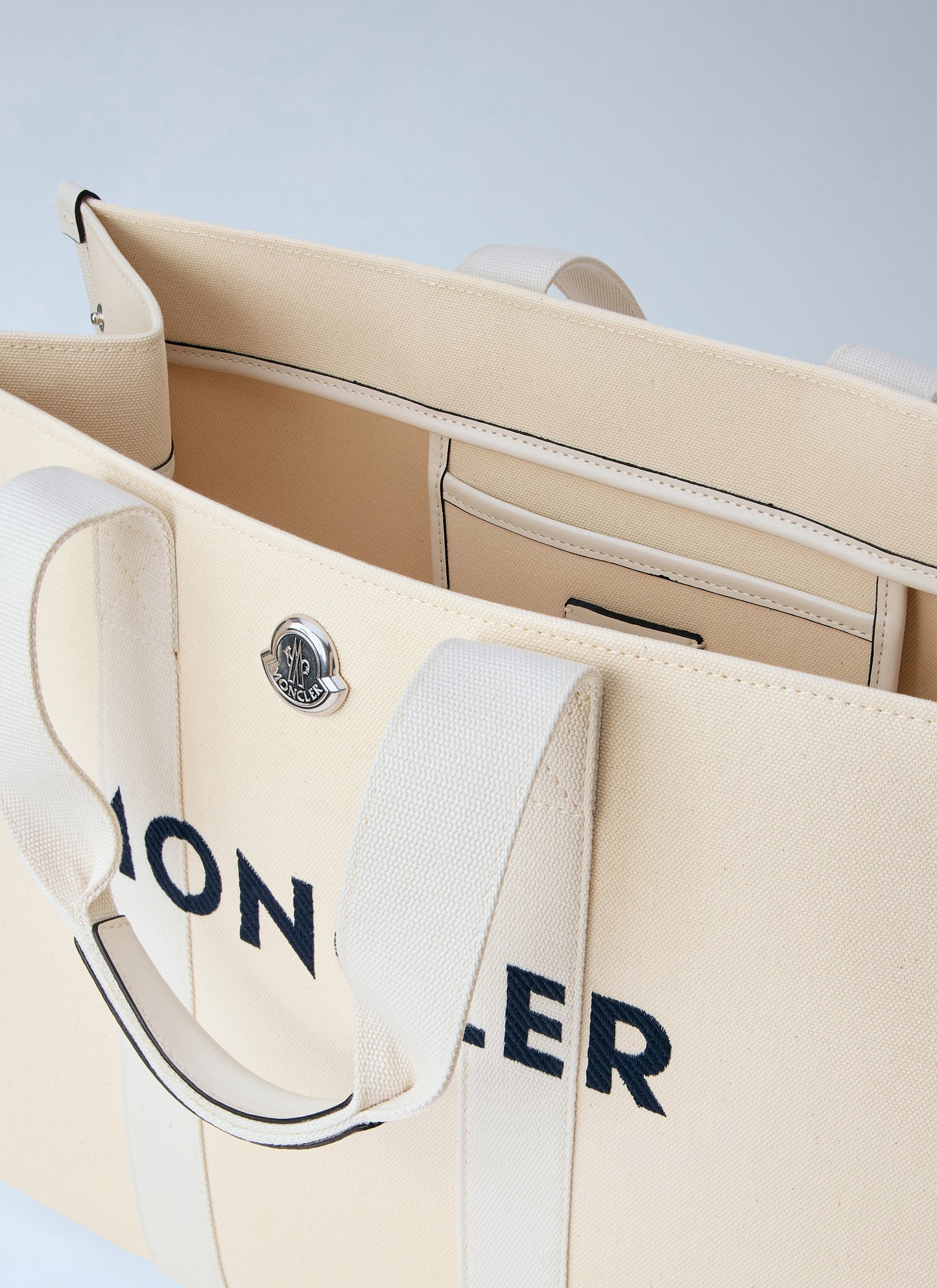 Moncler Men Canvas Logo Tote Bag MONCLER