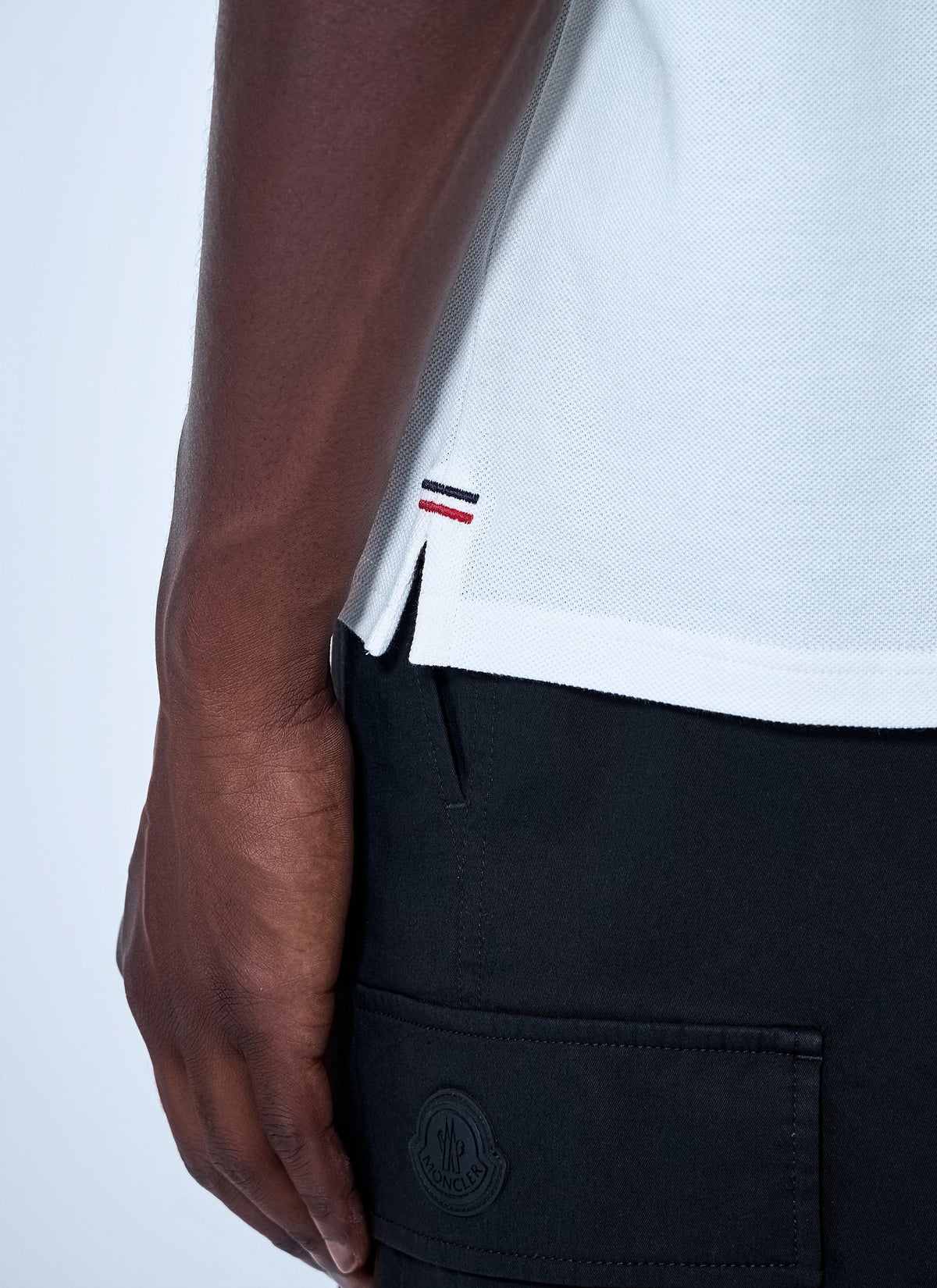Moncler Men Piqué Polo Shirt With Logo Embroidery MONCLER