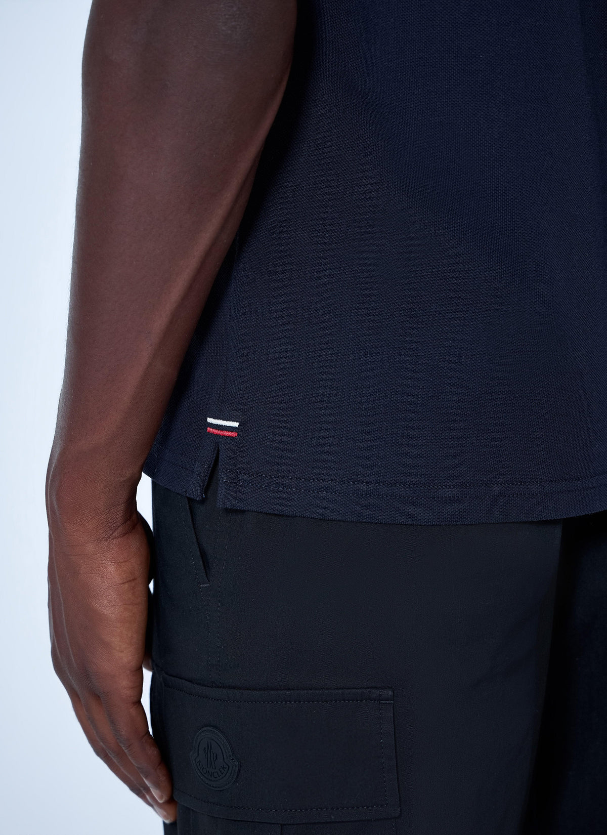 Moncler Men Polo Shirt With Embroidered Logo MONCLER