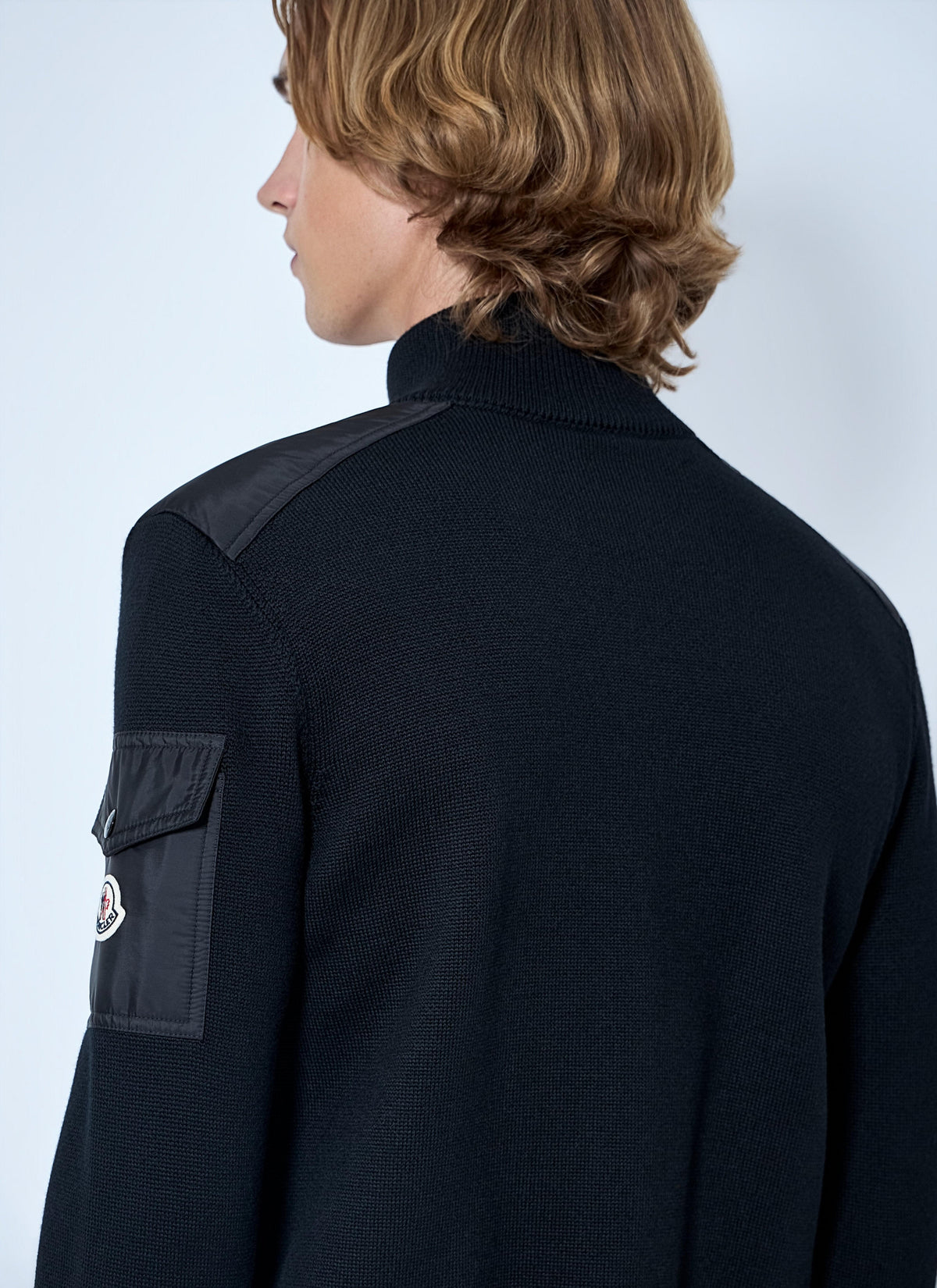 Moncler Men Zip-Up High-Neck Sweater MONCLER