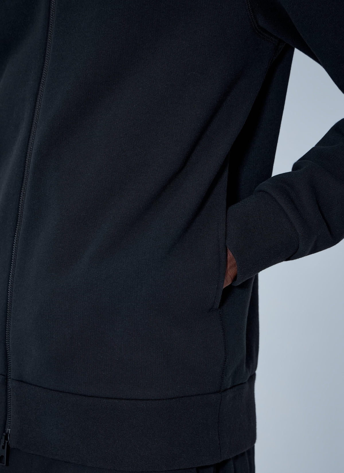 Moncler Men Zip Hoodie With Logo Patch MONCLER