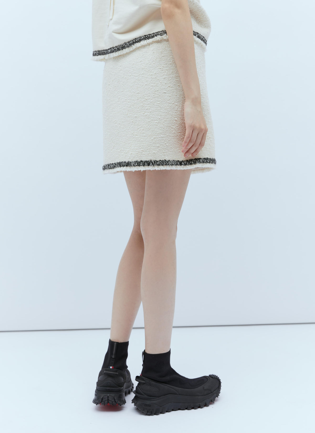 Moncler Women Tweed Mini Skirt MONCLER