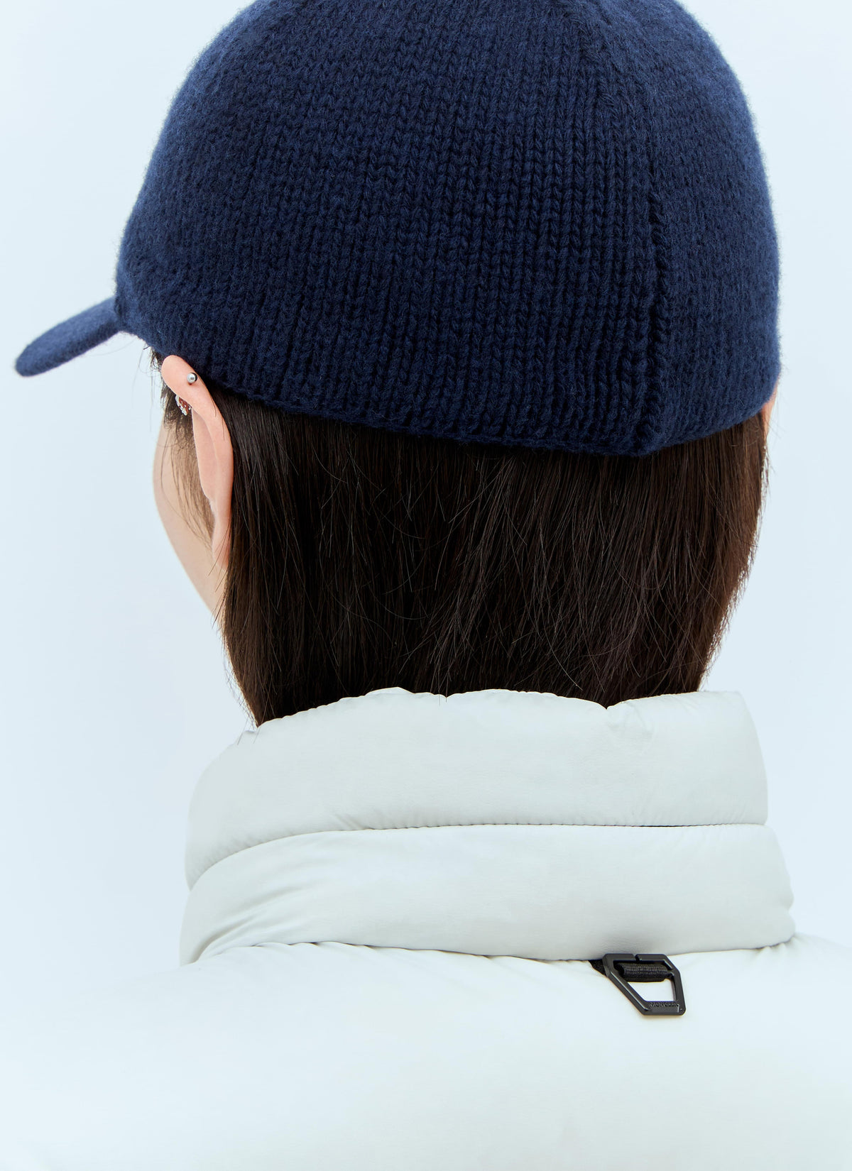 Moncler Women Knitted Baseball Cap MONCLER
