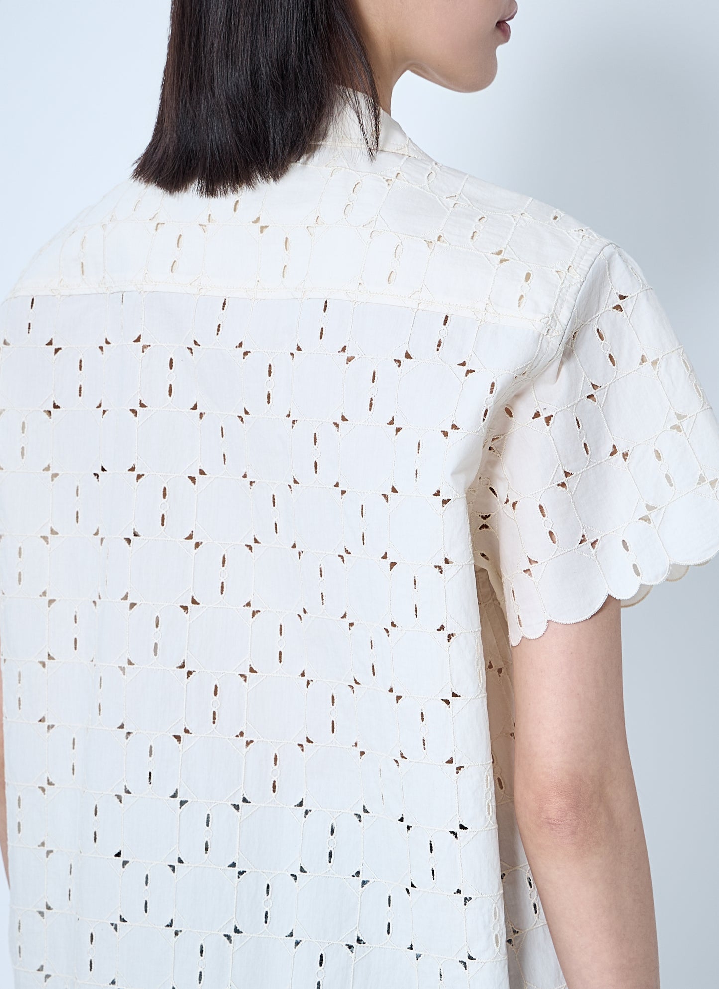 Moncler Women Lace Button-Down Shirt MONCLER