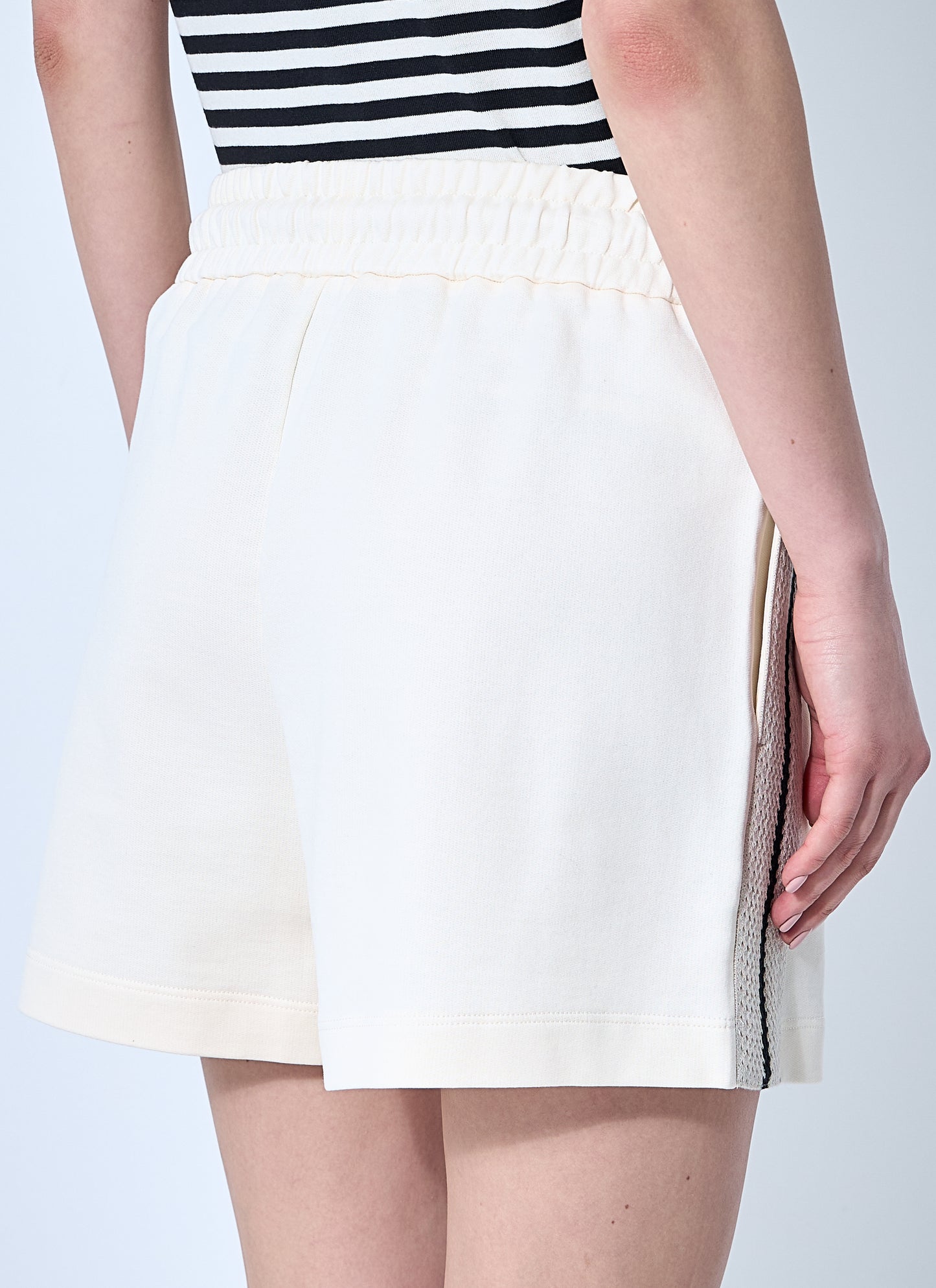 Moncler Women Logo Patch Track Shorts MONCLER