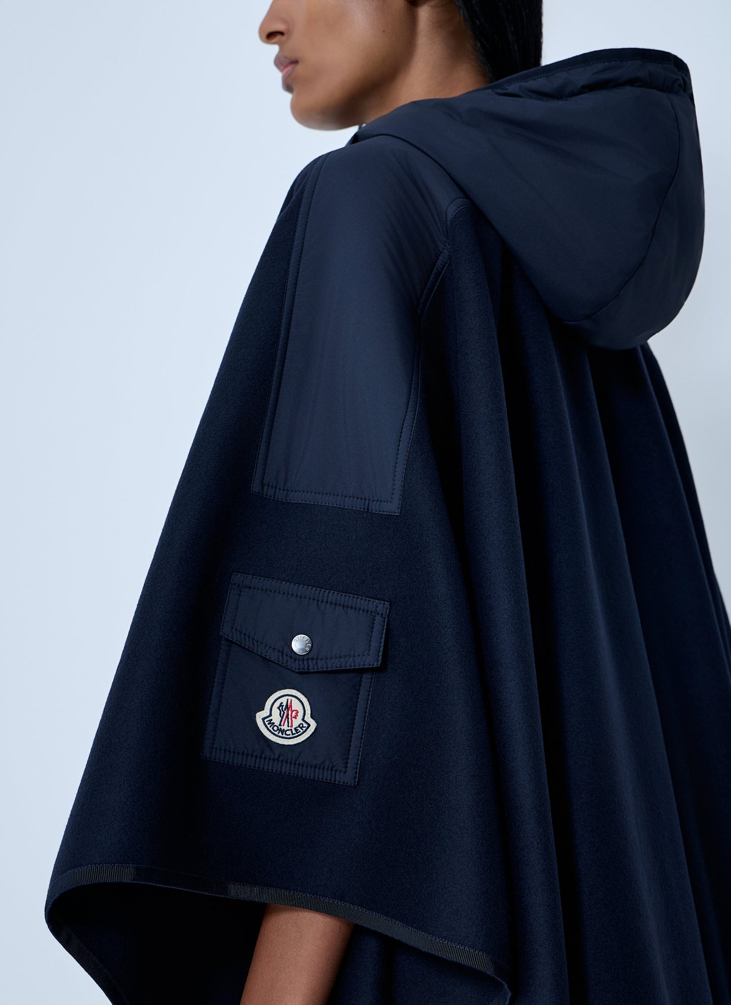 Moncler Women Hooded Cape MONCLER