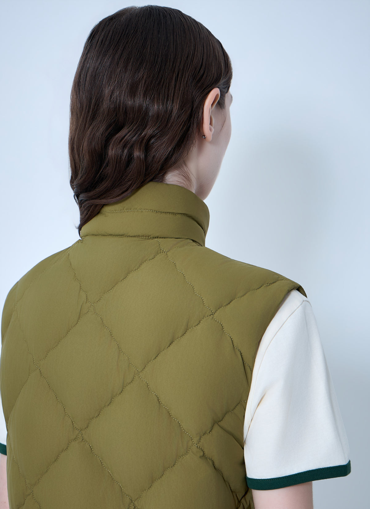 Moncler Women Biois Quilted Down Vest MONCLER