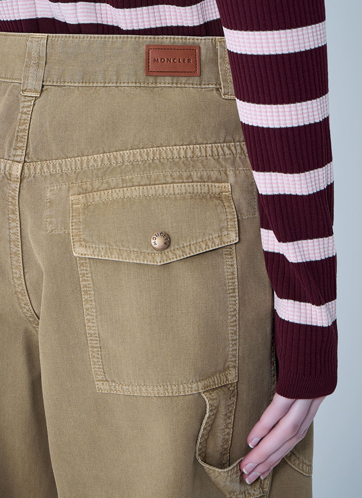 Moncler Women Utility Wide-Leg Trousers MONCLER