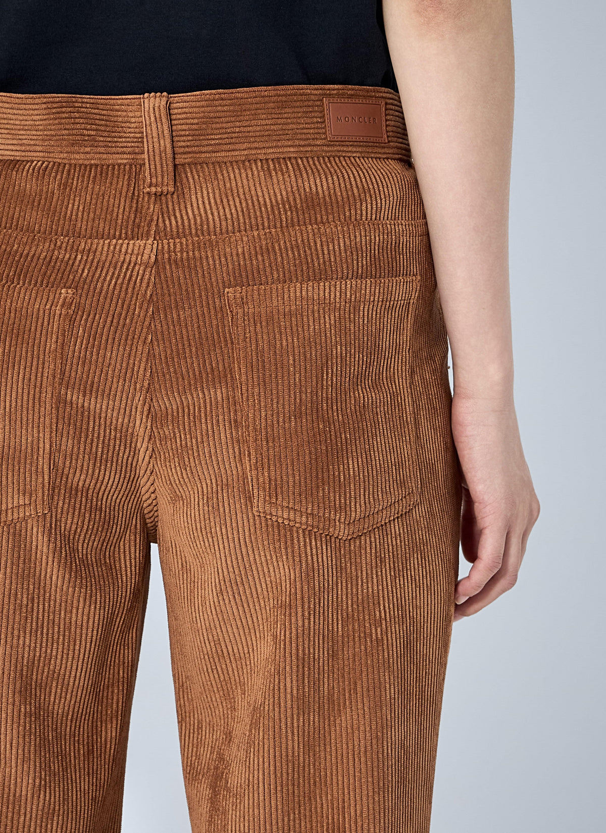 Moncler Women Corduroy Flared Trousers MONCLER