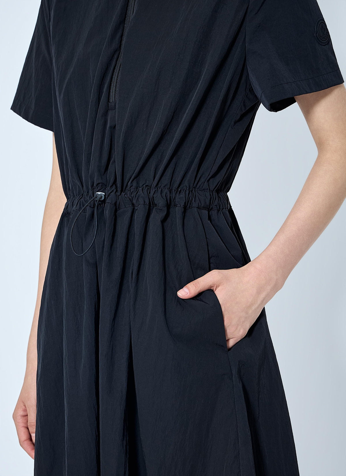 Moncler Women Short Sleeve Midi Dress MONCLER